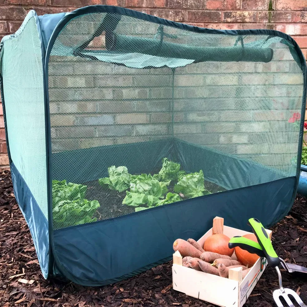 GardenSkill Mini Serre Jardin Filet Anti-Oiseaux 100x75cm | Pop Up Housse de Protection pour Plantes, Semis, Cultures | Couverture Potager, Pot de Fleur | Protège des Insectes, Pluie, Surchauffe