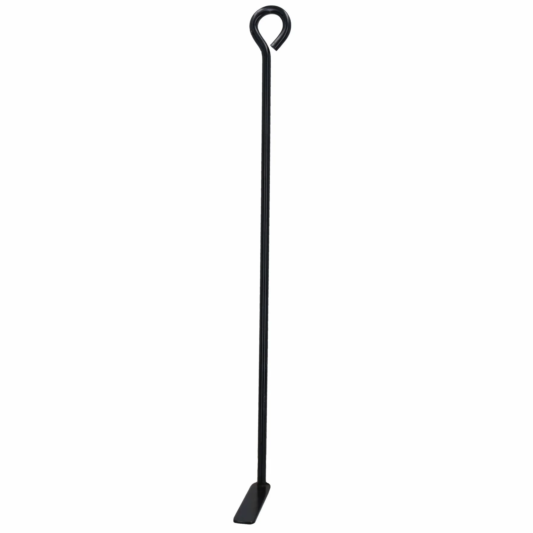 AB Tools Grattoir à cendres en L - Acier - Noir