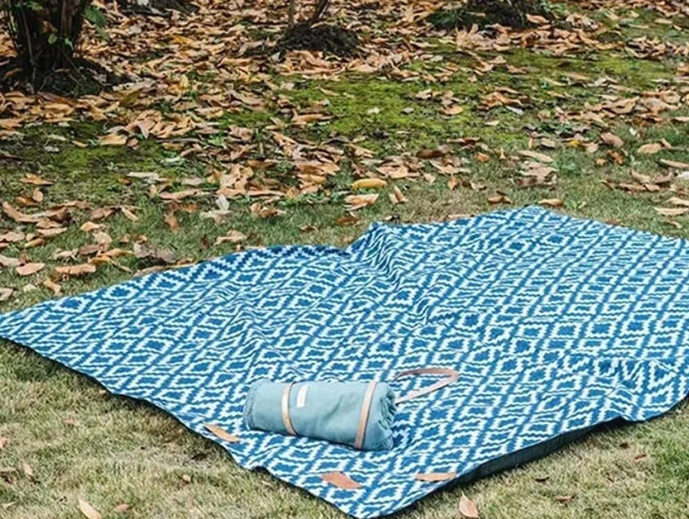Couverture Pique Nique Exterieur Tapis De Pique-Nique Doux Et Confortable Portable De Couverture De Plage Imperméable Adapté Au Camping Tapis Pique Nique(A)