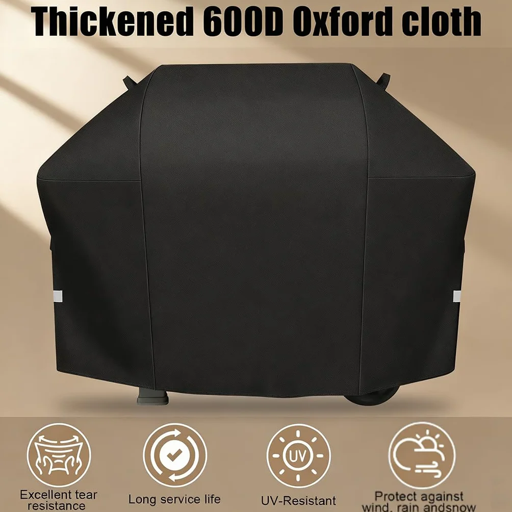 Housse de Barbecue 600D résistante imperméable Anti-UV pour Weber Genesis II LX série 300