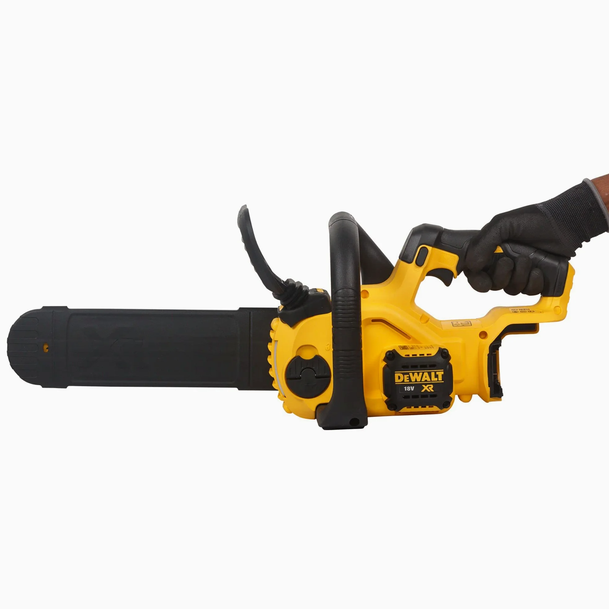 DEWALT - Tronçonneuse Élagueuse Brushless XR 18V - DCM565N-XJ & Taille-Haies Brushless XR 18V 5Ah Li-Ion - DCMHT563N-XJ - Taille Haie Électrique sans Fil avec Poignée Multidirectionnelle - Lame 55cm
