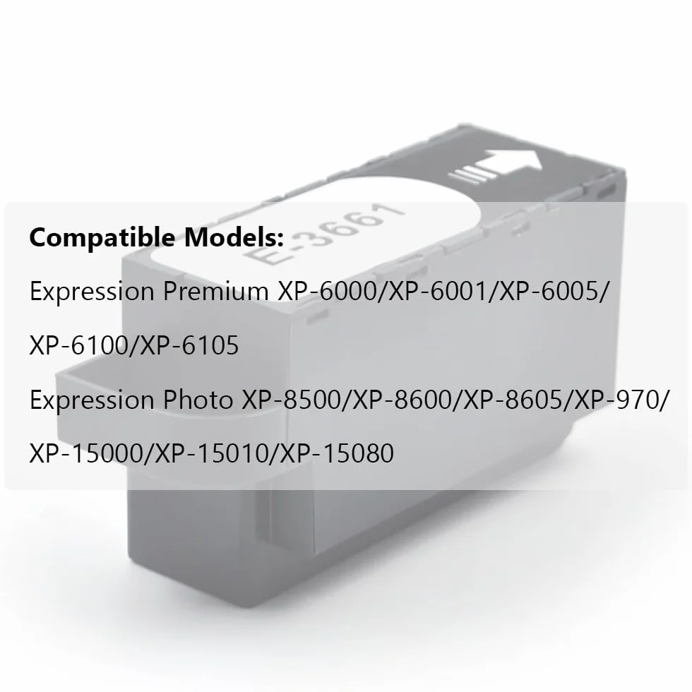 Boîte de maintenance compatible Expression Premium XP-6000 XP-6001 XP-6005 XP-6100 XP-6105 XP-8500 XP-8600