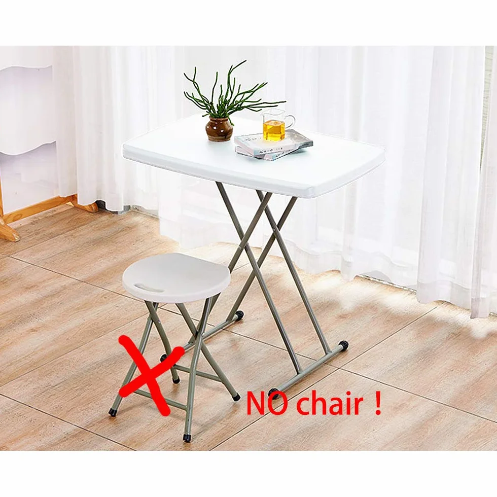 Table Pliante Plastique Hauteur Réglable Intérieur Extérieur