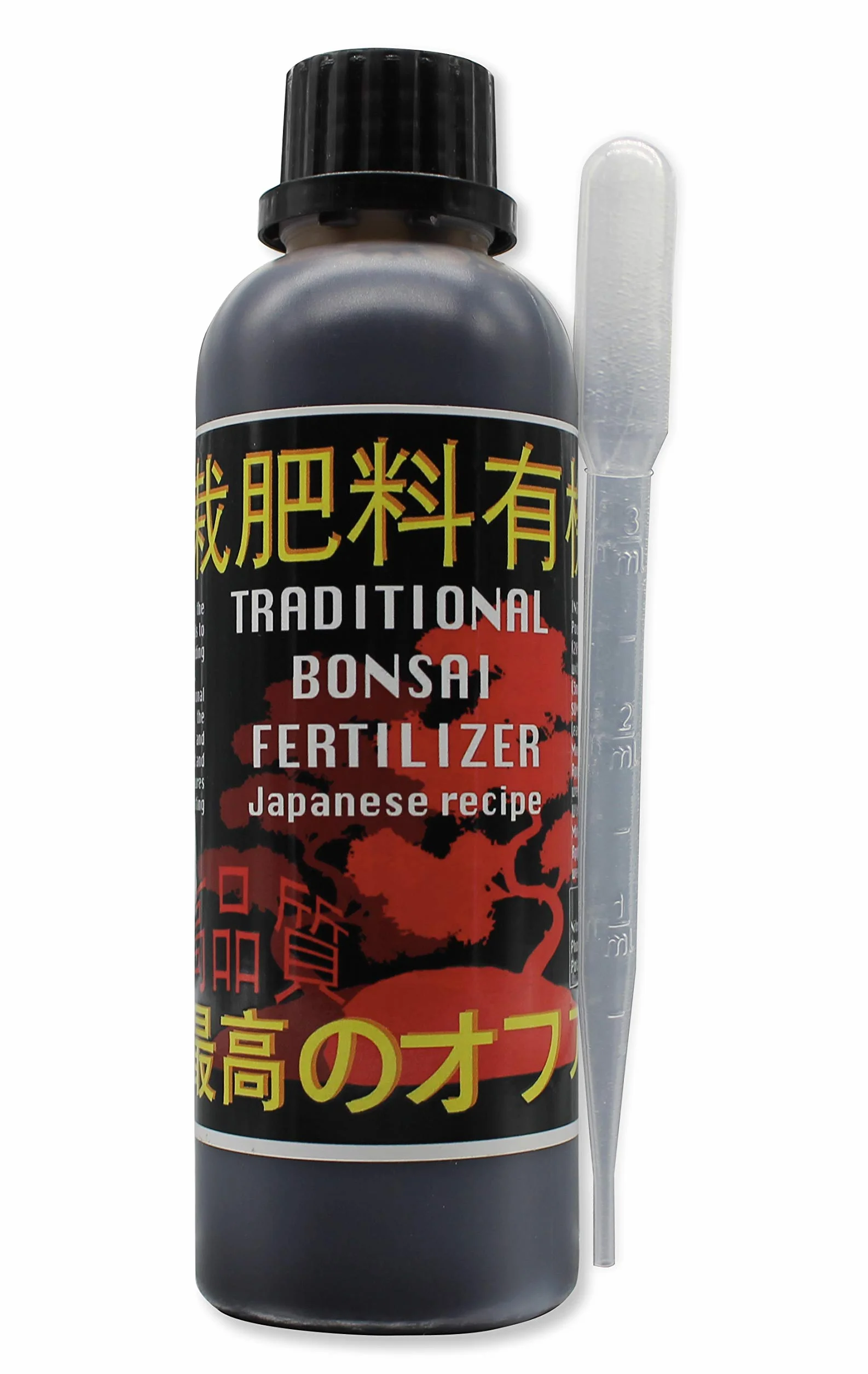 Engrais traditionnel japonais pour bonsaï liquide avec compte-gouttes 250 ml