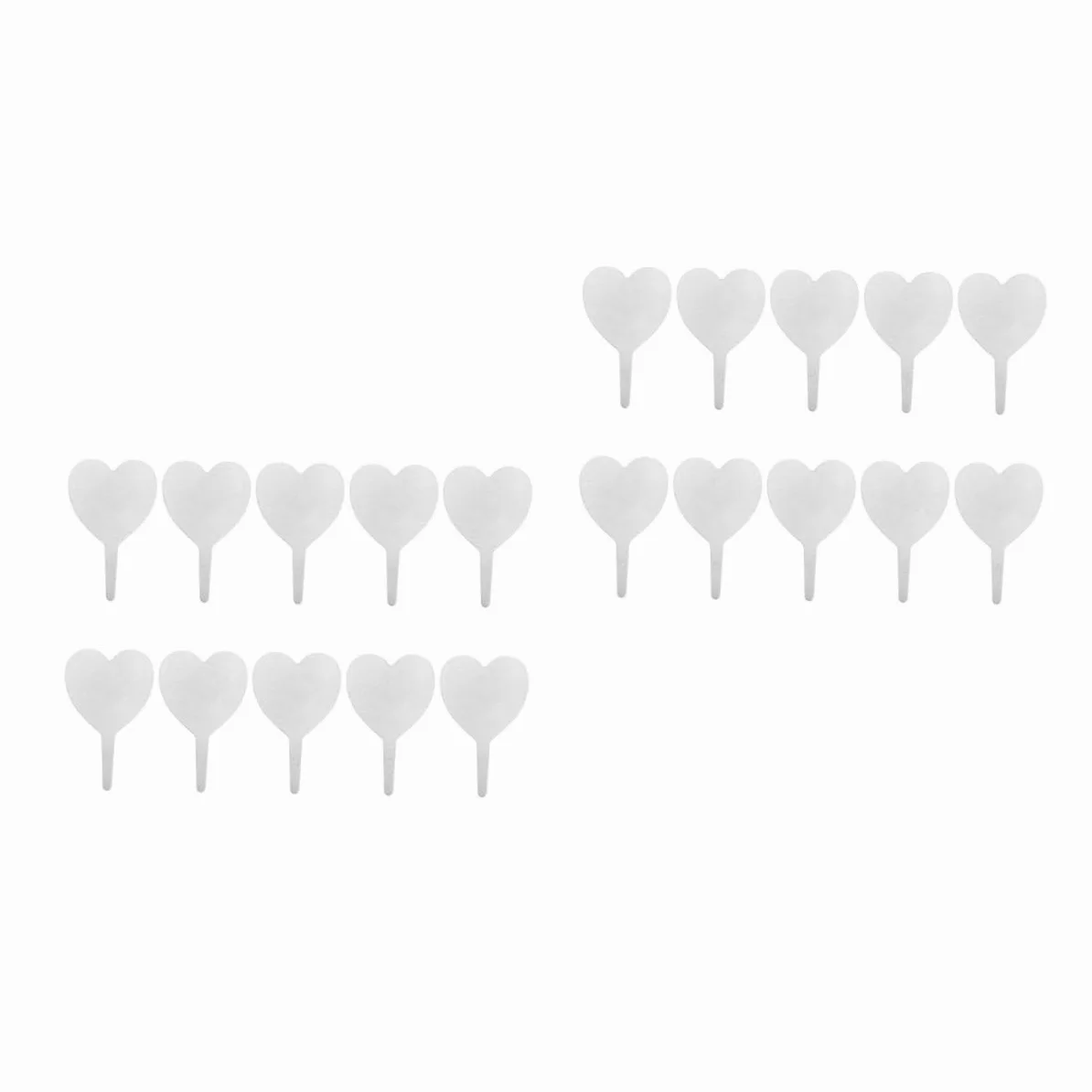 ibasenice 2 Ensembles Étiquettes Métalliques Végétales Balises De Pieu Planche Étiquettes D'identification De Plantes Étiquette De Plante De Tableau Silver Acier Inoxydable 50 Pièces * 2