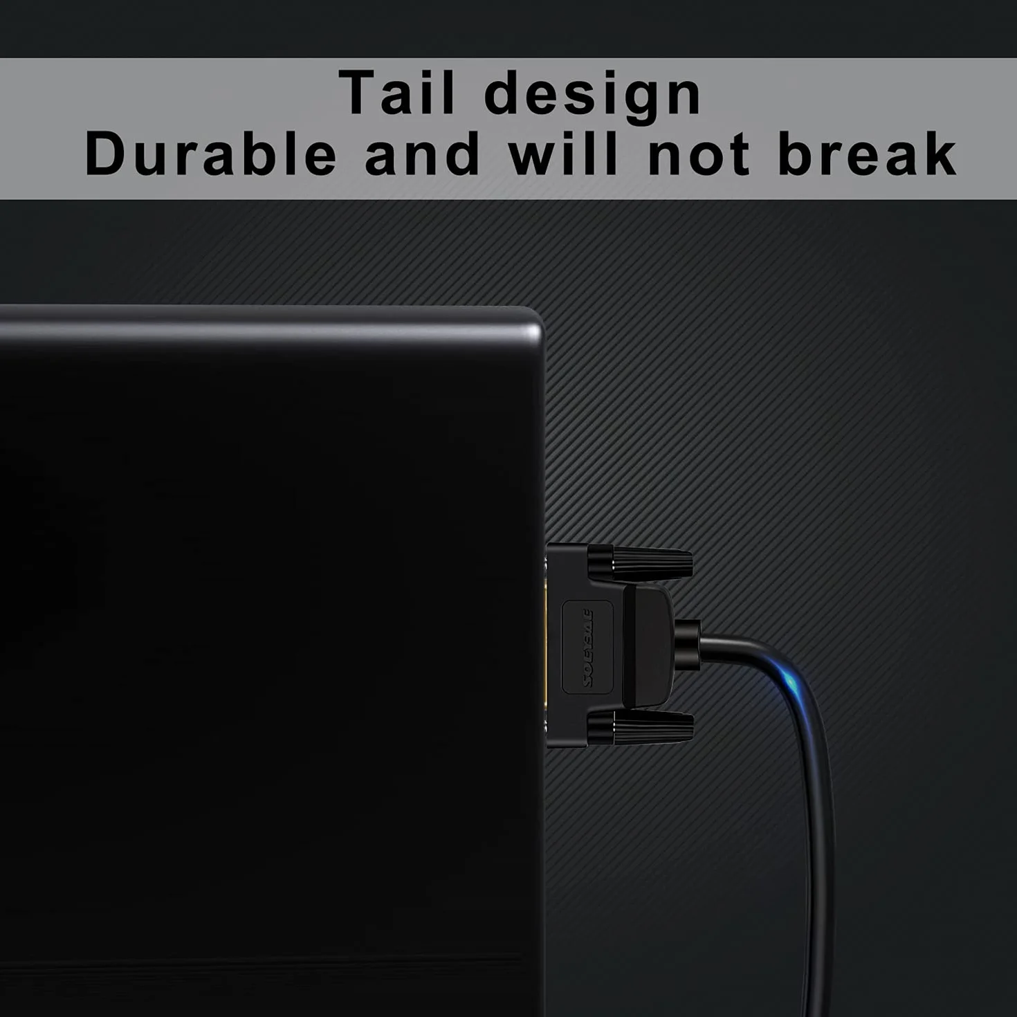 SOEYBAE Câble HDMI vers DVI 2m Adaptateur 2.0 DVI D vers HDMI Bi-directionnel 1080p Full HD Noir