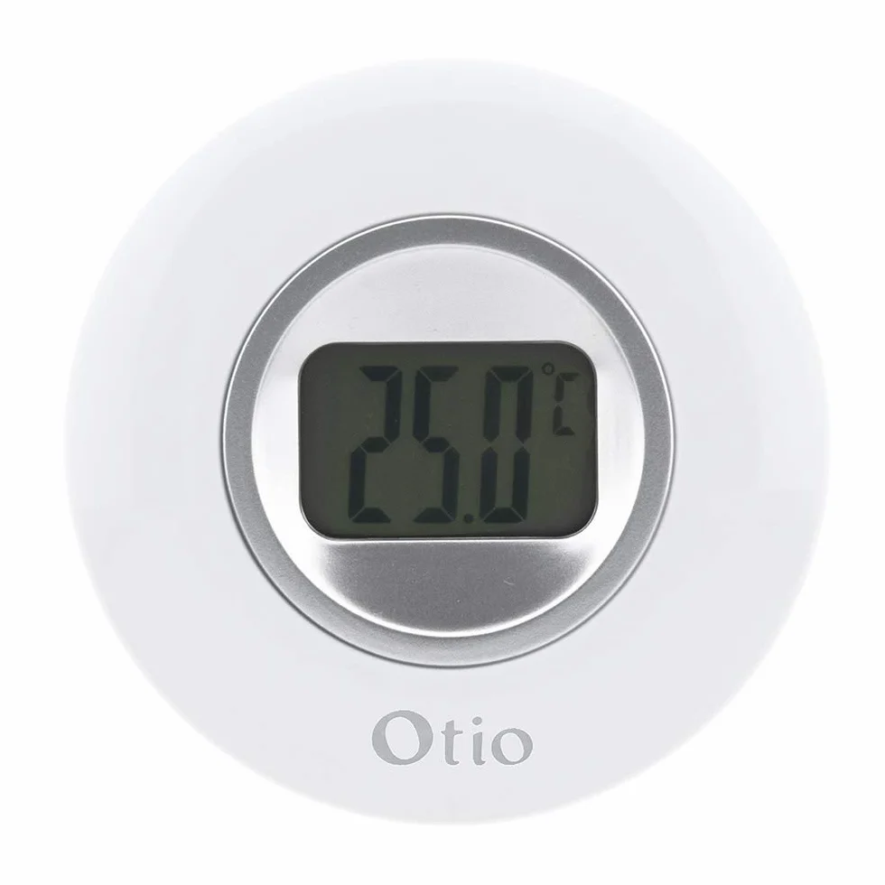 Thermomètre intérieur LCD blanc Otio