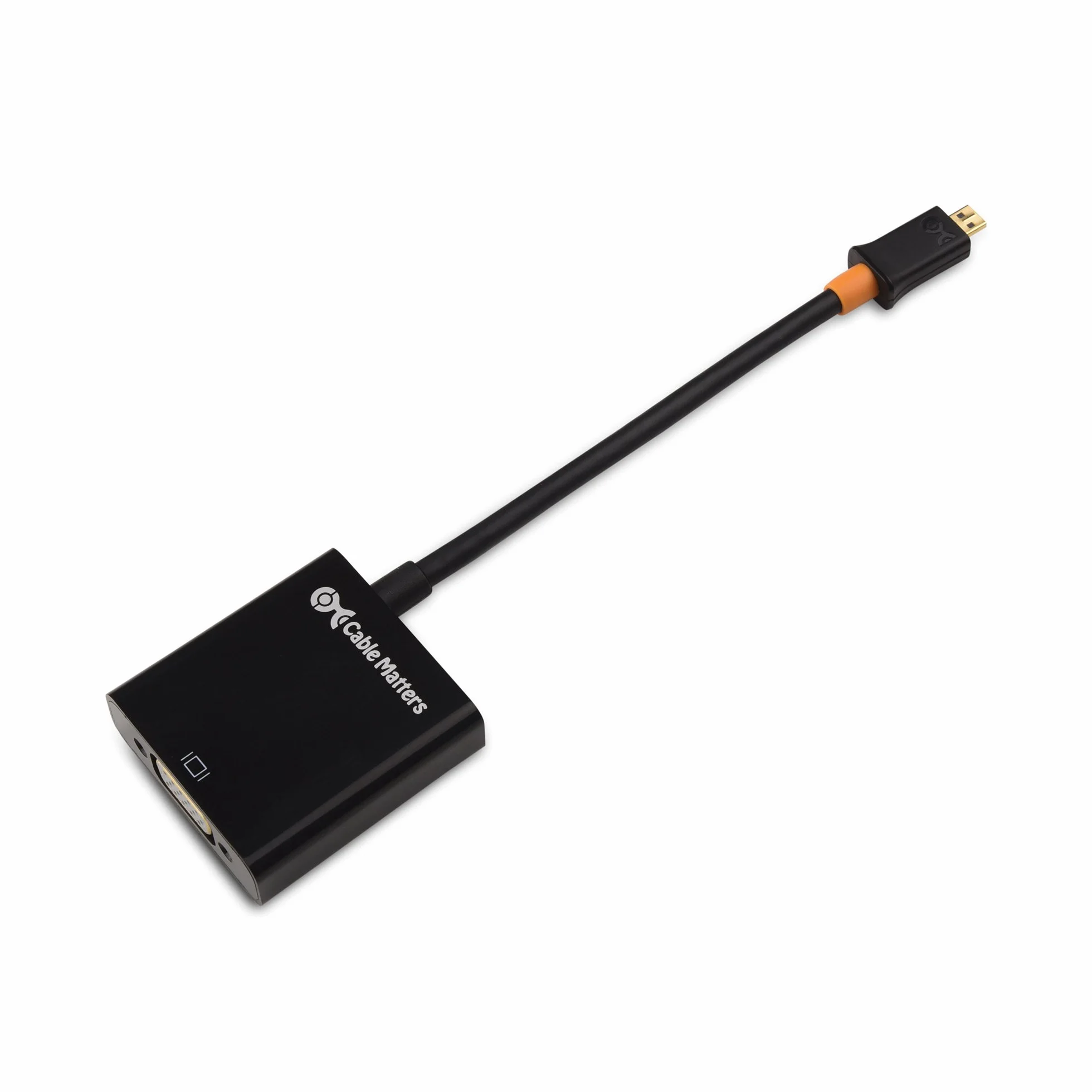 Cable Matters Adaptateur Micro HDMI vers VGA Noir