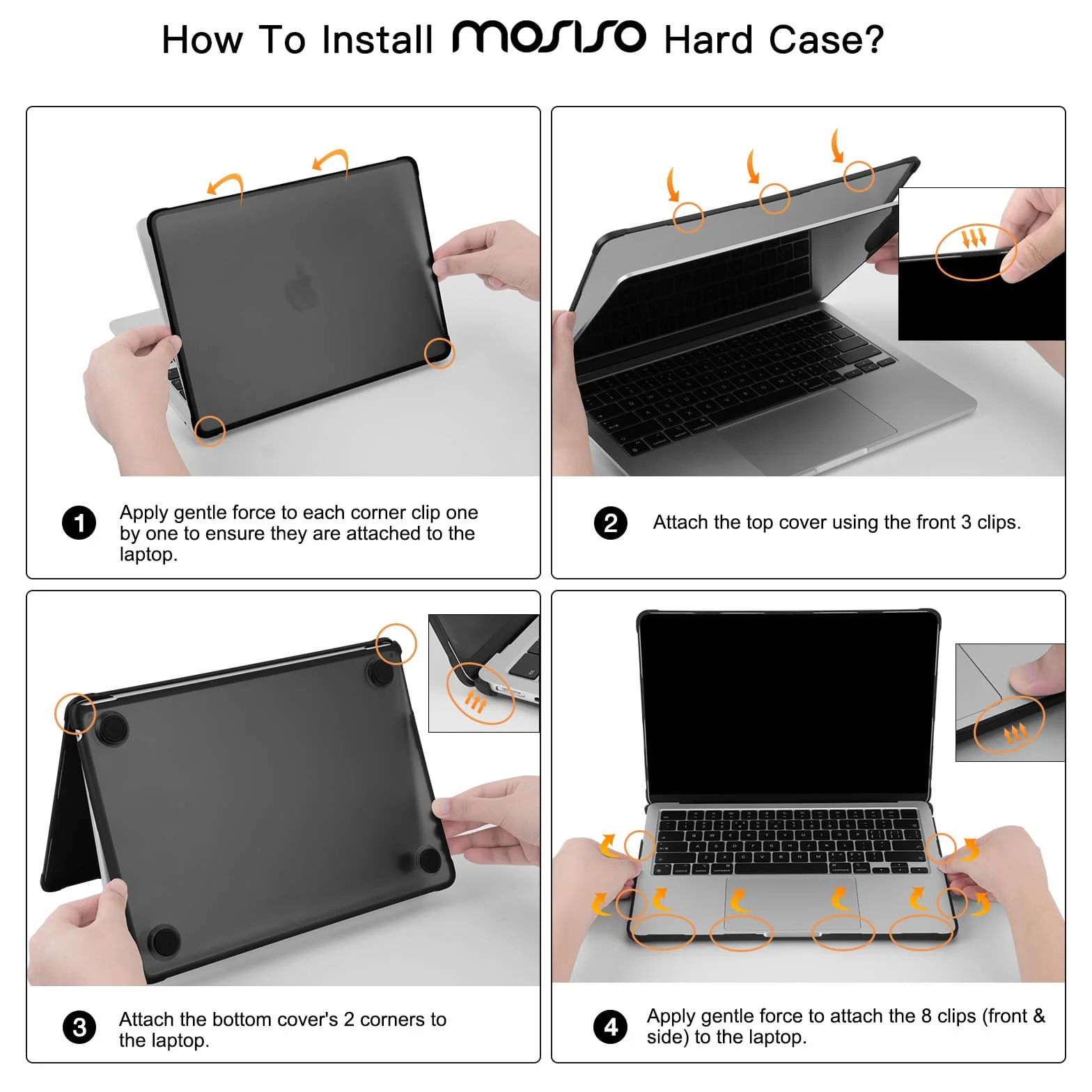 MOSISO Coque Compatible MacBook Air 13 Pouces M5 A3449 M4 A3240 M3 A3113 M2 A2681 2026-2022 Rigide Protection Angles Anti-Fissures TPU Souple Givré