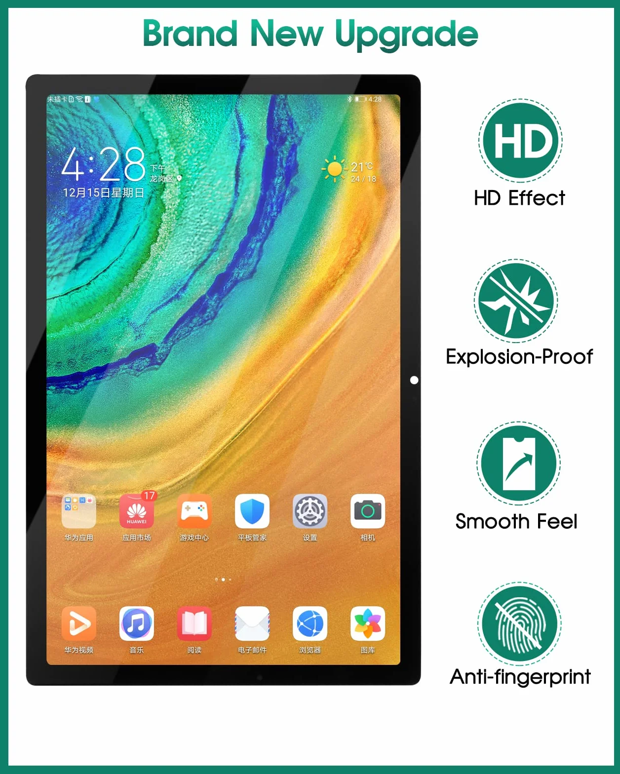 Écran LCD de Remplacement pour Samsung Galaxy Tab A8 10.5 2021 SM-X200 SM-X205 avec Tactile Digitizer