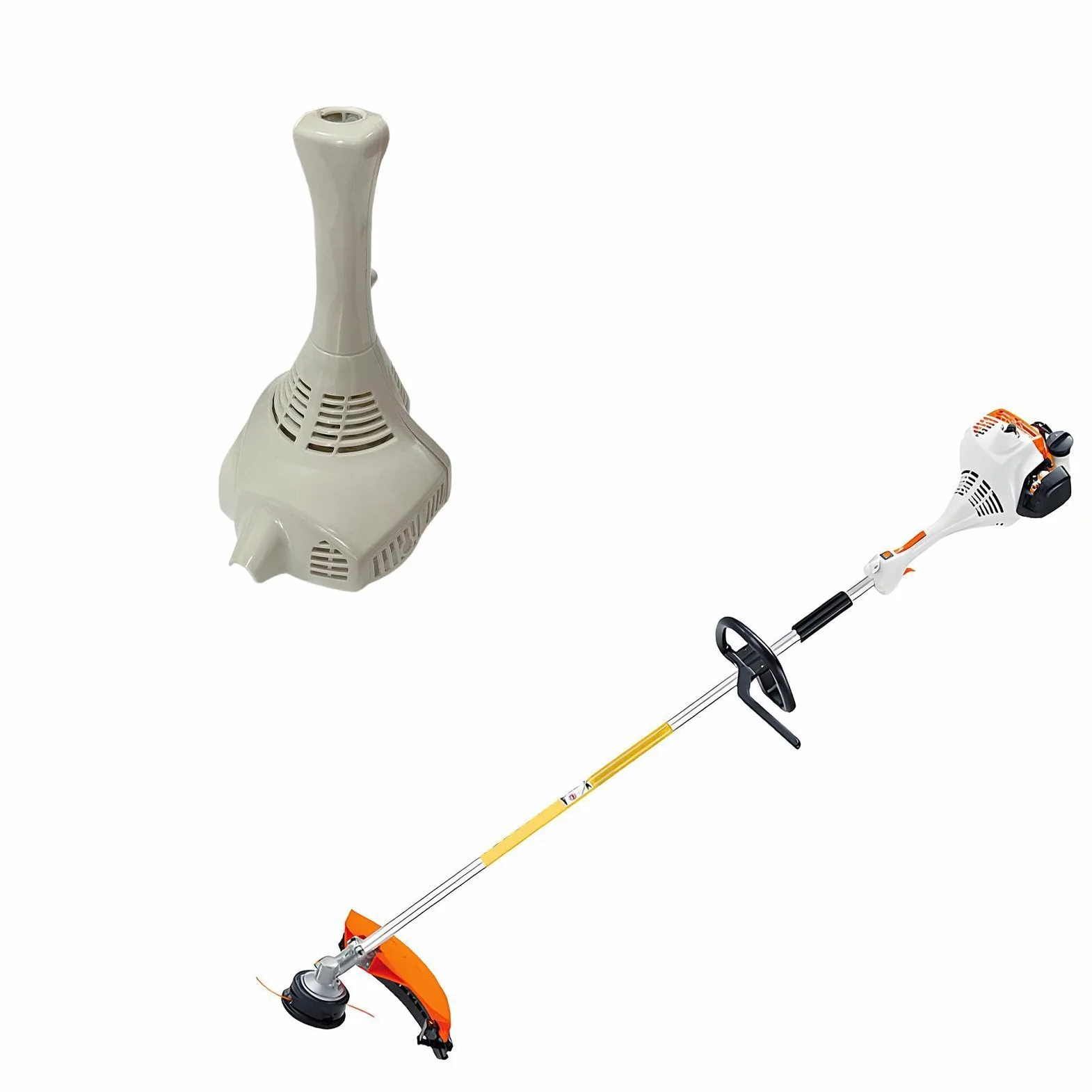 Carter de Moteur de débroussailleuse pour Accessoire FS55 FS55R, Housse de Protection Robuste pour débroussailleuse à Gazon, Housse Anti-poussière