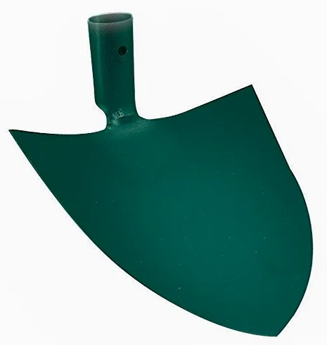 LEBORGNE - Pelle Forgée Entreprise - Tête Acier Très Résistant - Pour Terrassement, Bâtiment, Jardin - Ø 27 cm - Sans Manche - Idéale Manipulation Terre, Gravier, Sable