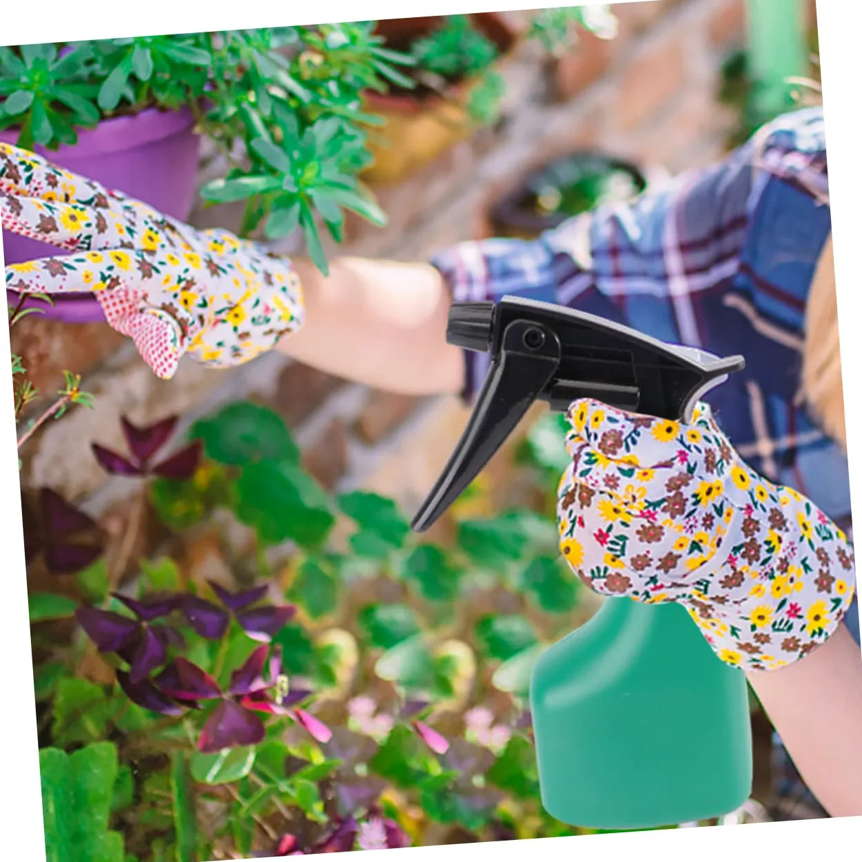 Kisangel Kit Outils de Jardinage avec Râteau Pelle et Autres Outils Pratique pour Jardin Coffret Inclus
