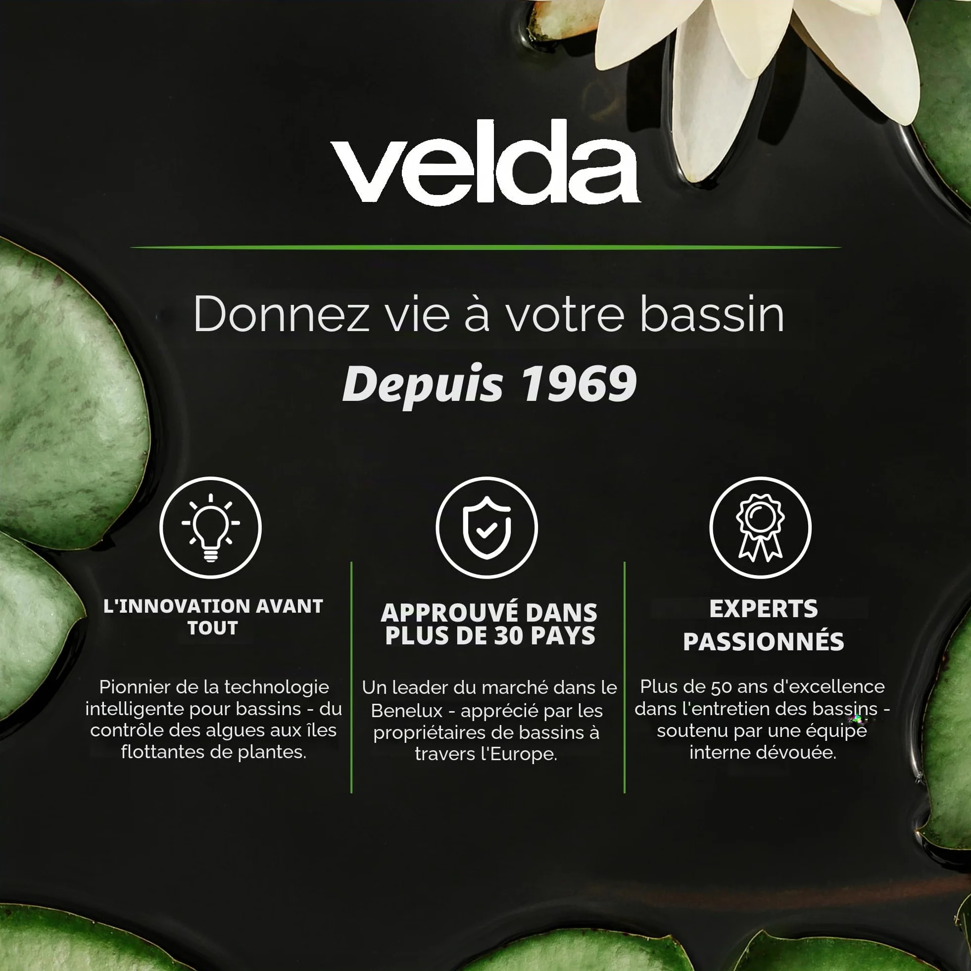 Velda, aérateur complet pour bassin d'agrément, Silenta Pro 4800, 125098