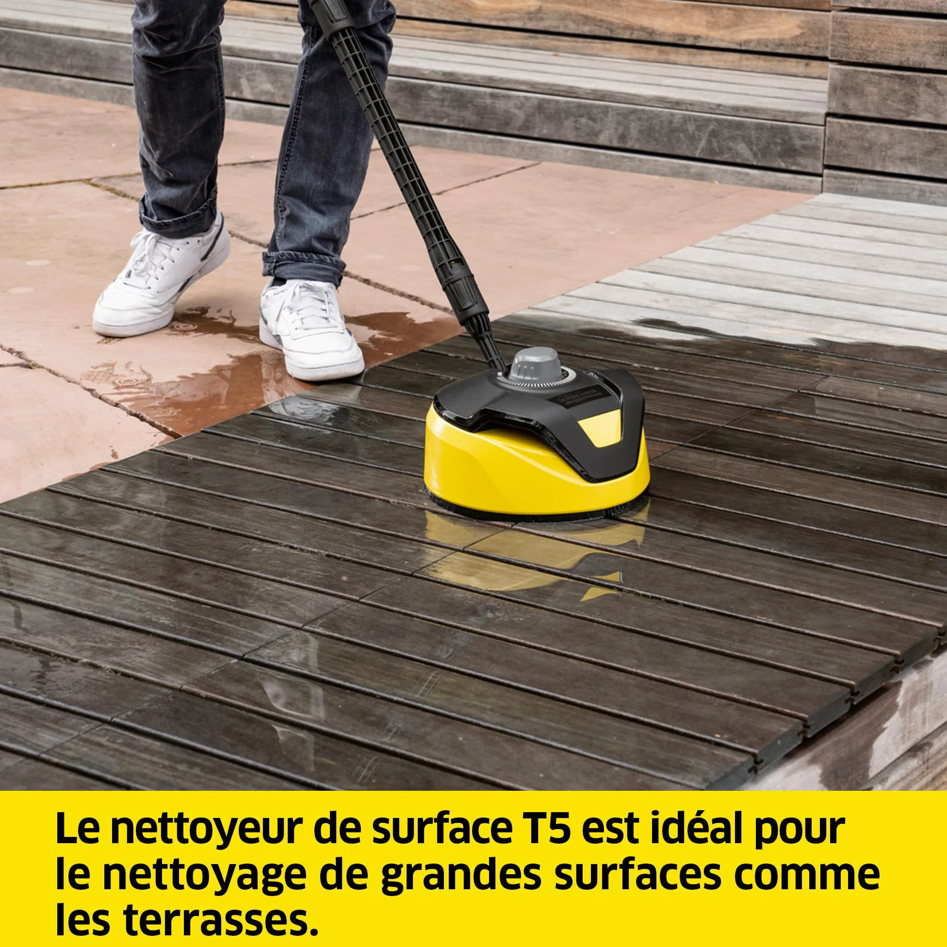 Kärcher Nettoyeur Haute Pression K 4 Power Control Flex Home, Pression : max. 130 bar, Débit : 420 l/h, Surface : 30 m²/h, Poids : 11,5 kg, Pistolet Haute Pression, Rotabuse, Lance, Home Kit