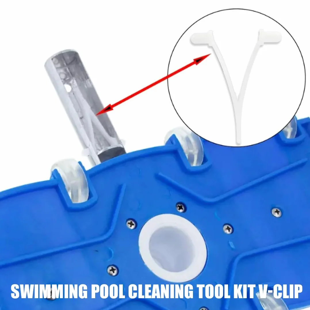 Brosse Feuille râteau Skimmer tête d'aspirateur pour Nettoyage de Piscine Spa
