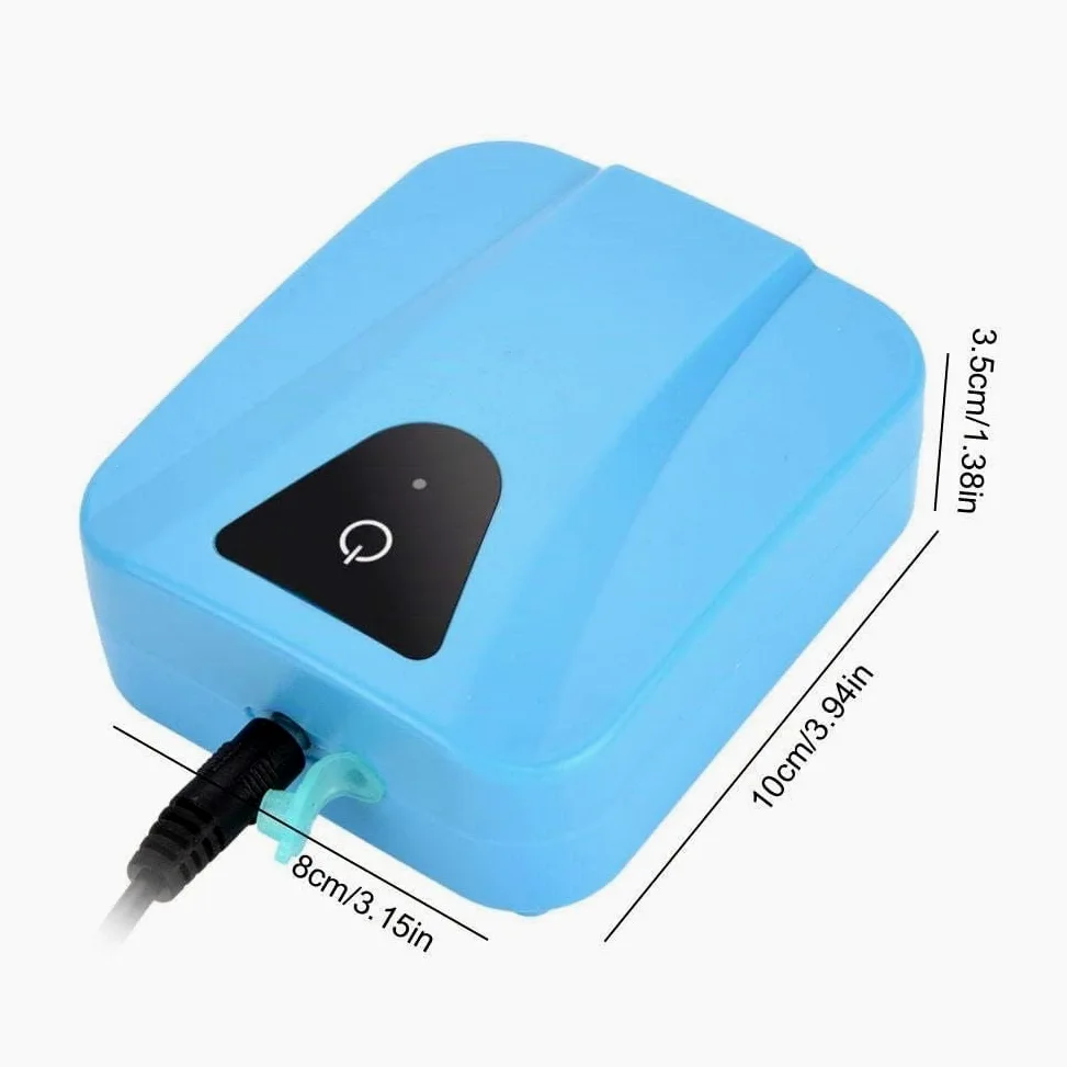 Aérateur de Bassin Solaire Professionnel, Pompe à Oxygène Pompe à Air de Bassin Pompe à Air à énergie Solaire Aérateur à énergie Solaire pour Aquariums D'aération de Bassin de Jardin 2L / Min