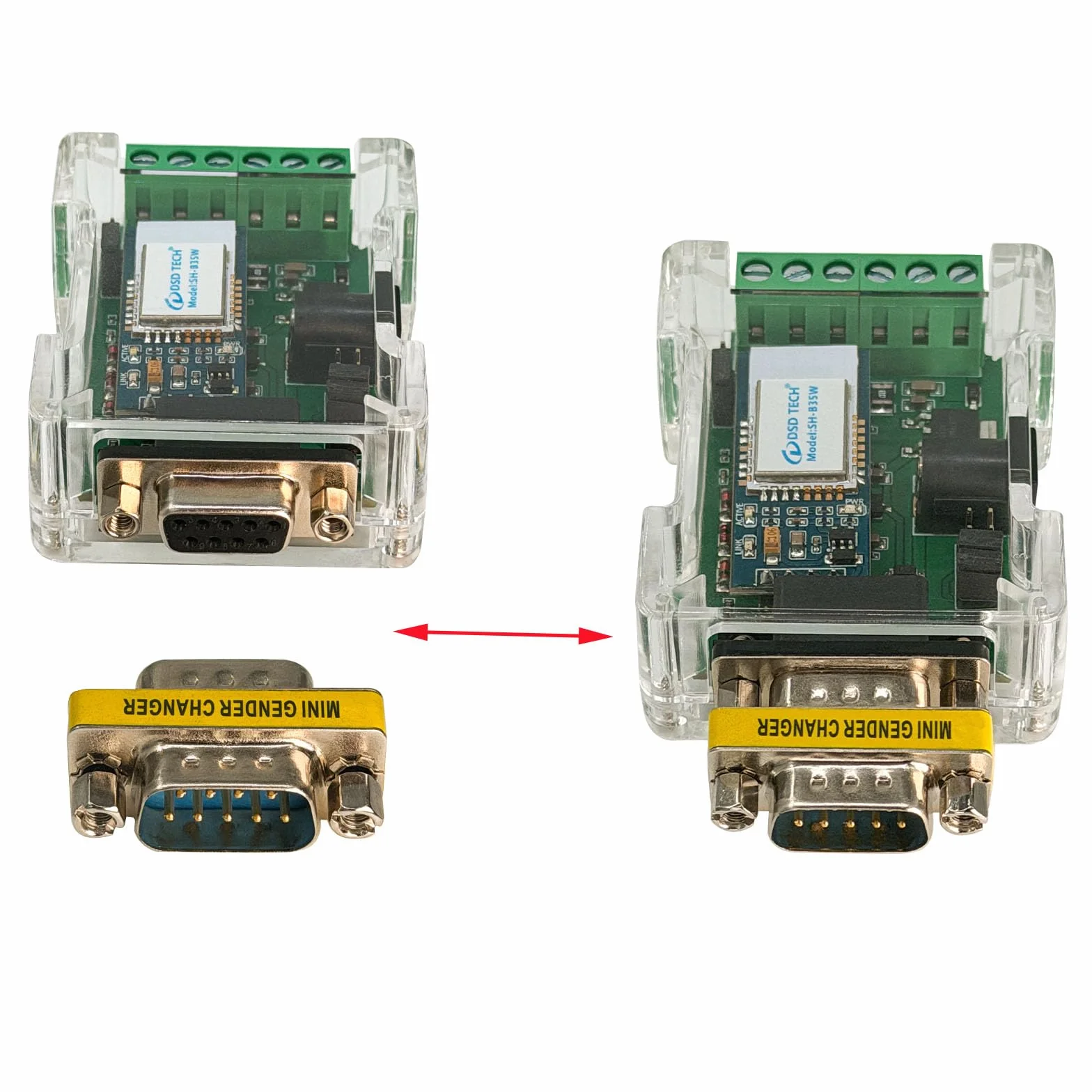 DSD TECH SH-B35W Adaptateur WiFi vers RS485 RS232 DTU