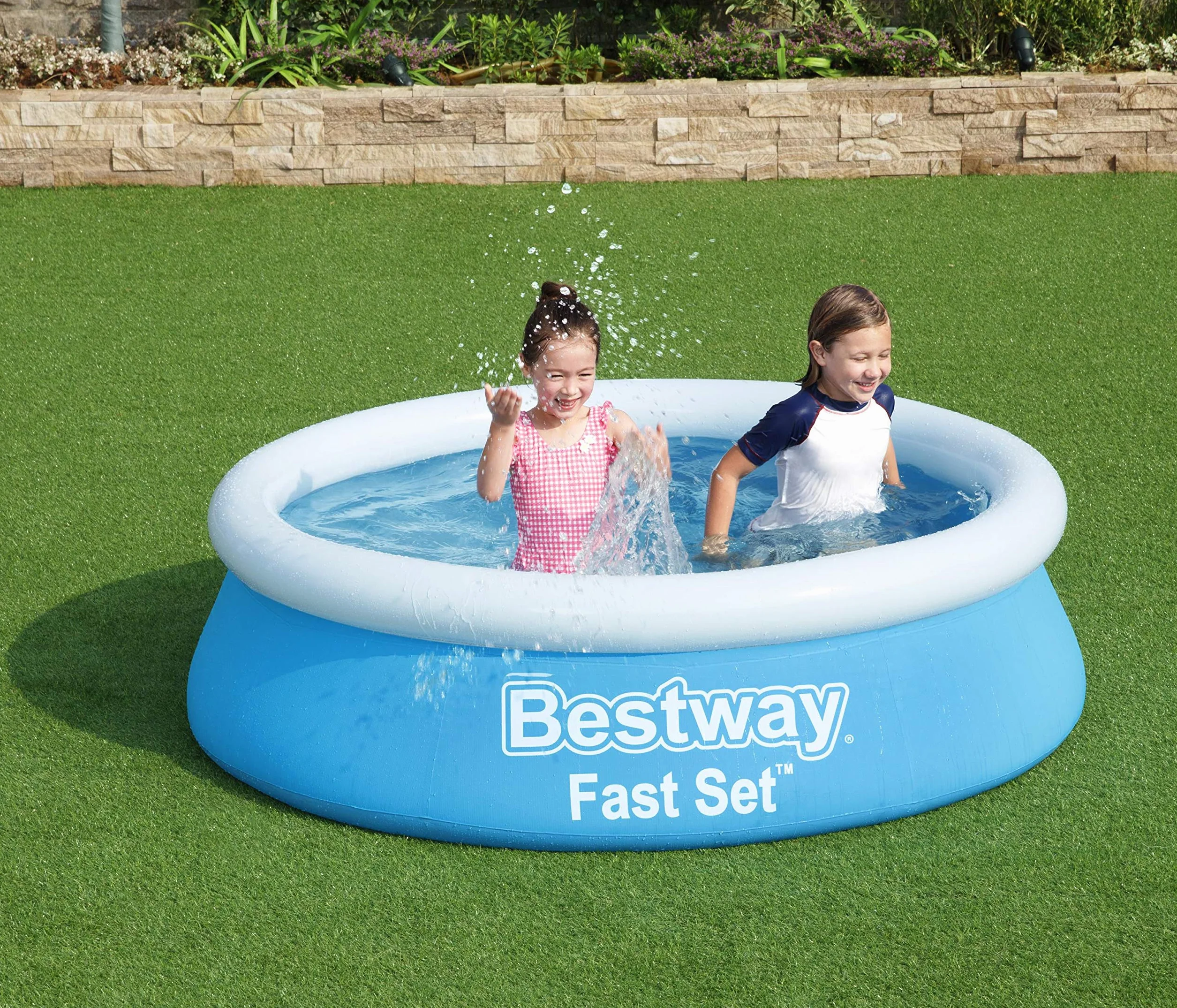 Bestway Fast Set™ Piscine Hors Sol Ronde 183 x 51 cm Bleu