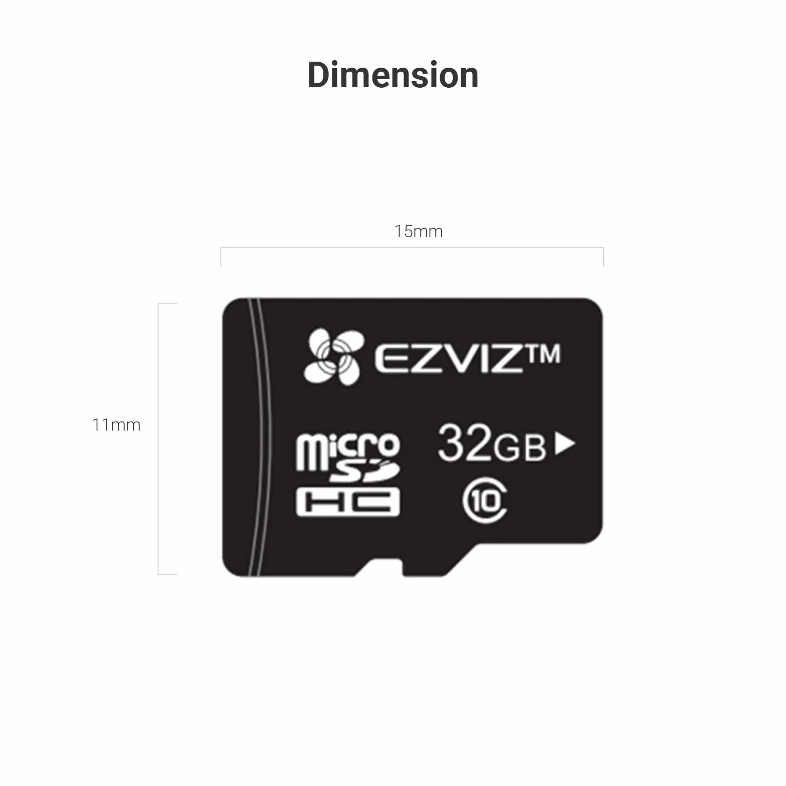 EZVIZ 32Go Carte Micro SD SDHC Class 10 UHS-I 90MB/s