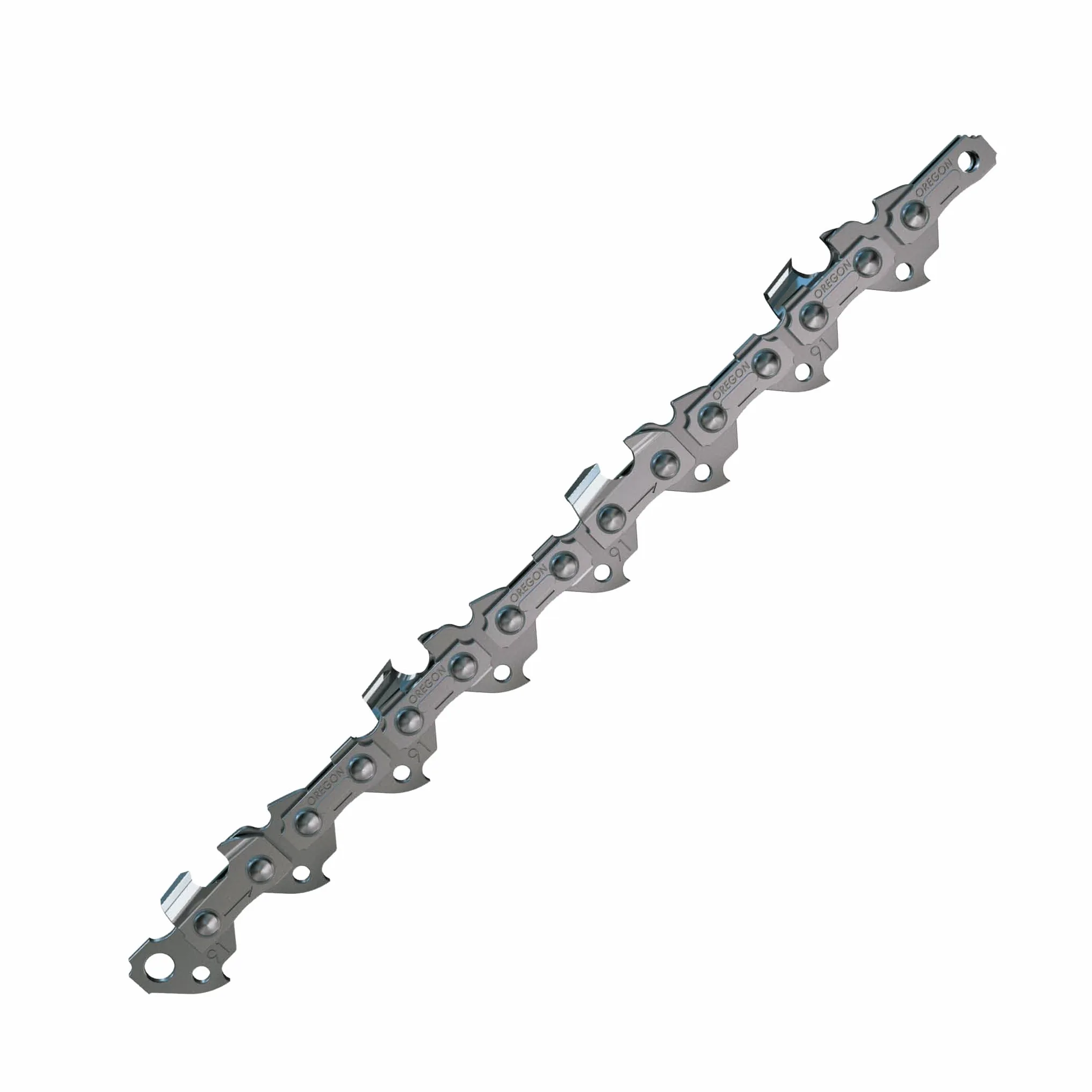 Oregon Chaîne et Guide de Tronçonneuse - Chaîne 3/8" Low Profile, 0.43 pouces (1.1mm), 52 maillons avec Guide A041 de 35cm, compatible avec Bosch, Makita, Dolmar, Einhell, Ryobi, Worx et autres