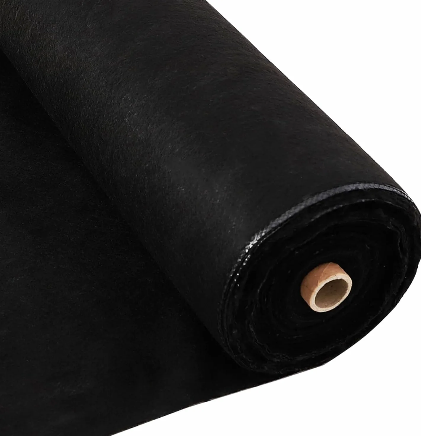 Garvee Toile Anti-Mauvaises Herbes en Feutre aiguilleté Efficace – Tissu géotextile pour contrôle des Mauvaises Herbes au Jardin – Perméable, Robuste, Facile à Poser – Taille 1,22m x 30,5m, 164,4g –