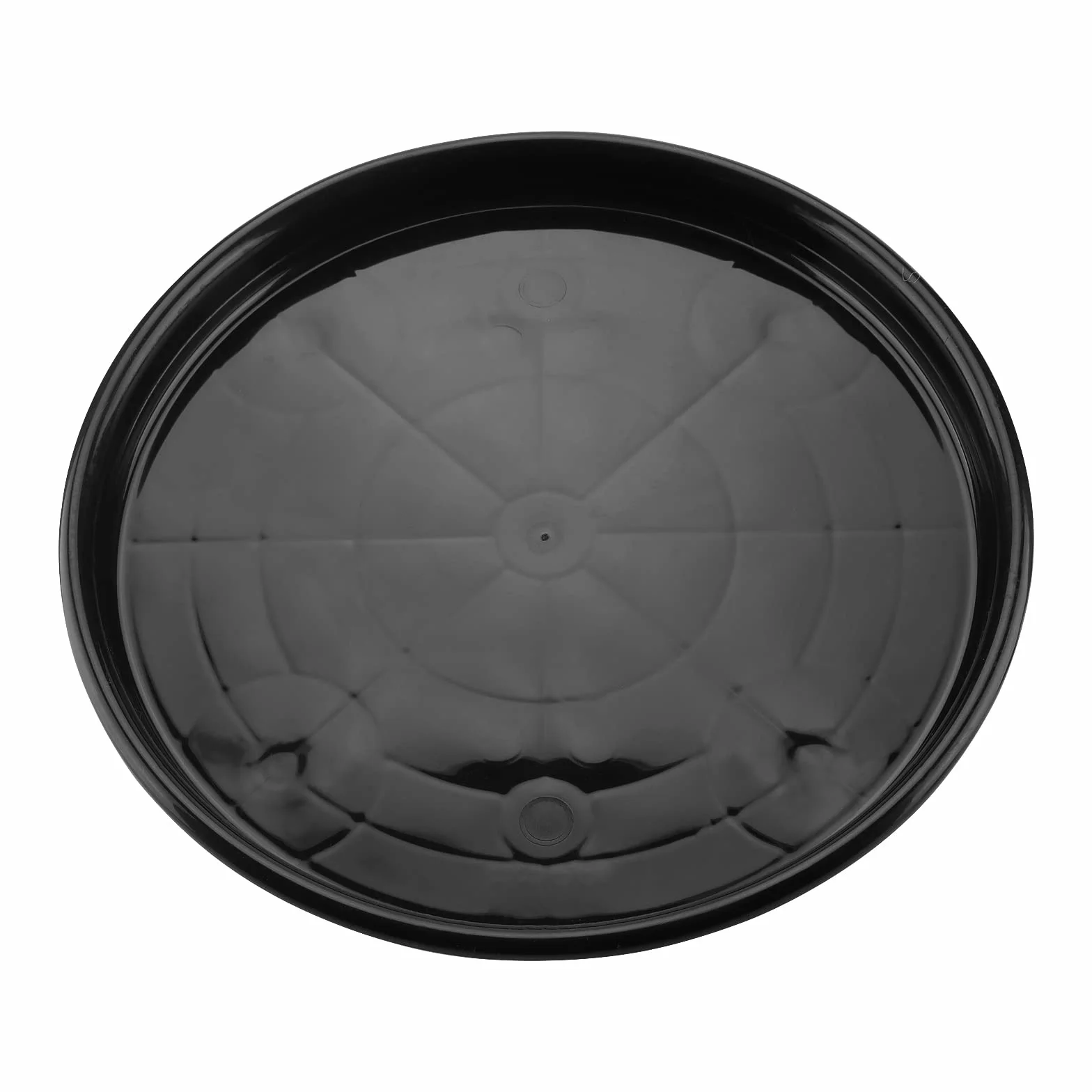 Lot de 3 Supports de Plantes à roulettes 30 cm - Chariot Mobile pour Plantes Intérieur Extérieur - Charge 50 kg - Noir