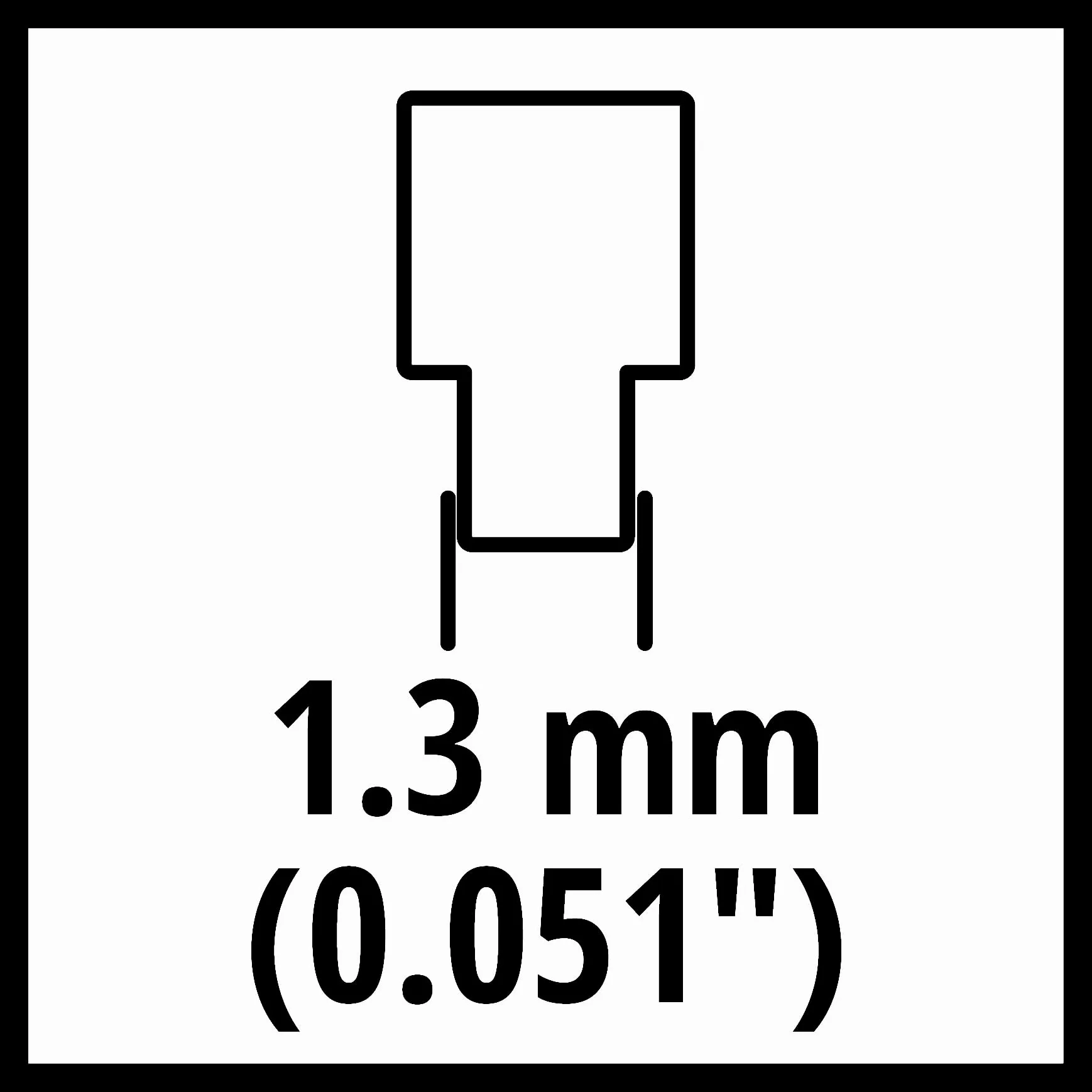 Einhell Original Chaîne 40 cm, 3/8", 56 maillons, 1,3 mm | accessoire pour tronçonneuses avec guide 40 cm | longueur 40 cm | 56 maillons | pas 3/8" | épaisseur 1,3 mm