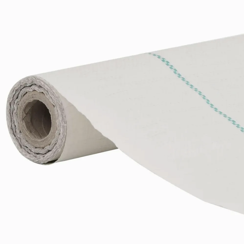 Membrane Anti-Mauvaises Herbes Blanche 0,5x50 m PP géotextile Drainage Jardin pelouse terrasse stabilisation séparation Filtration Protection humidité