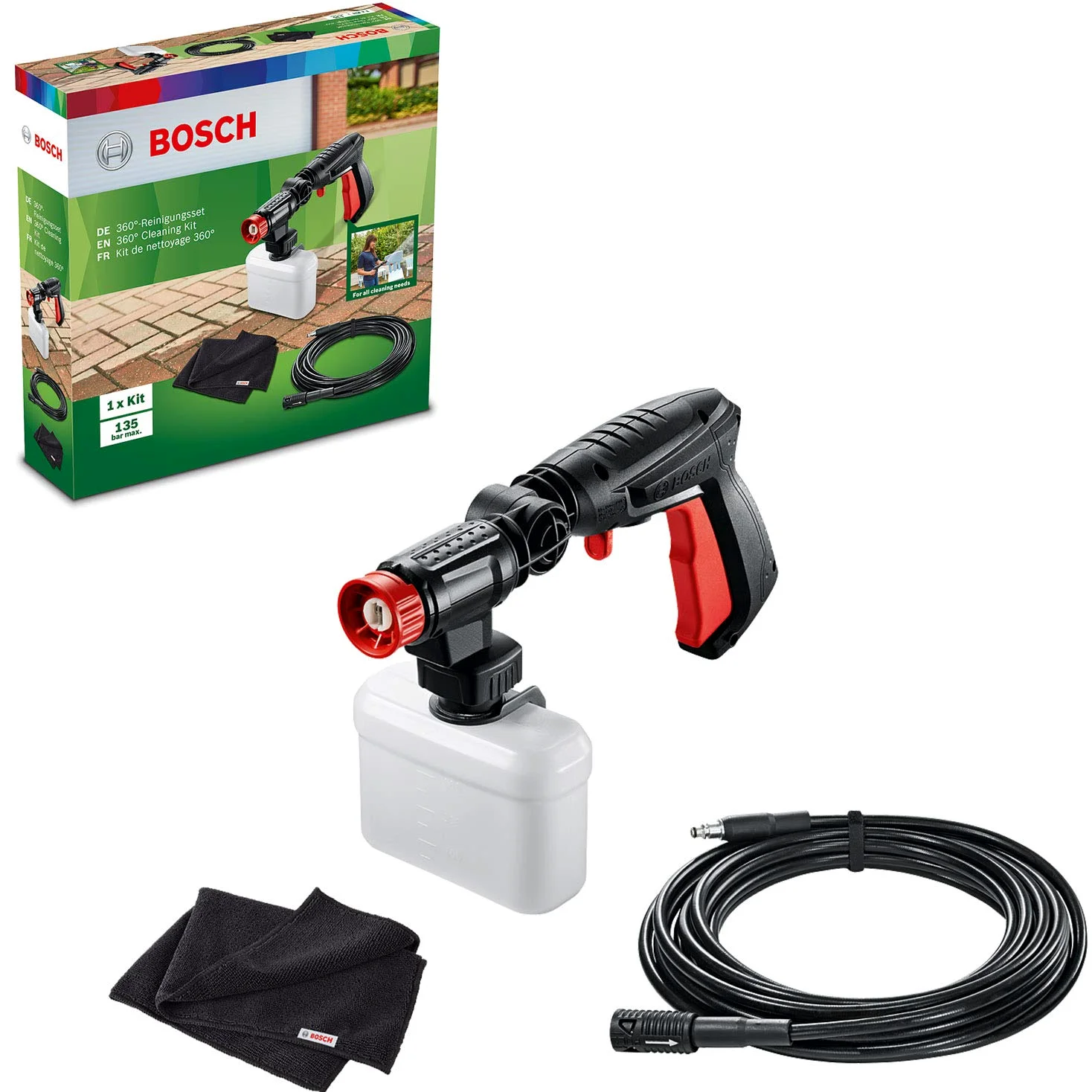 Bosch Kit de nettoyage Nettoyeur haute pression 360