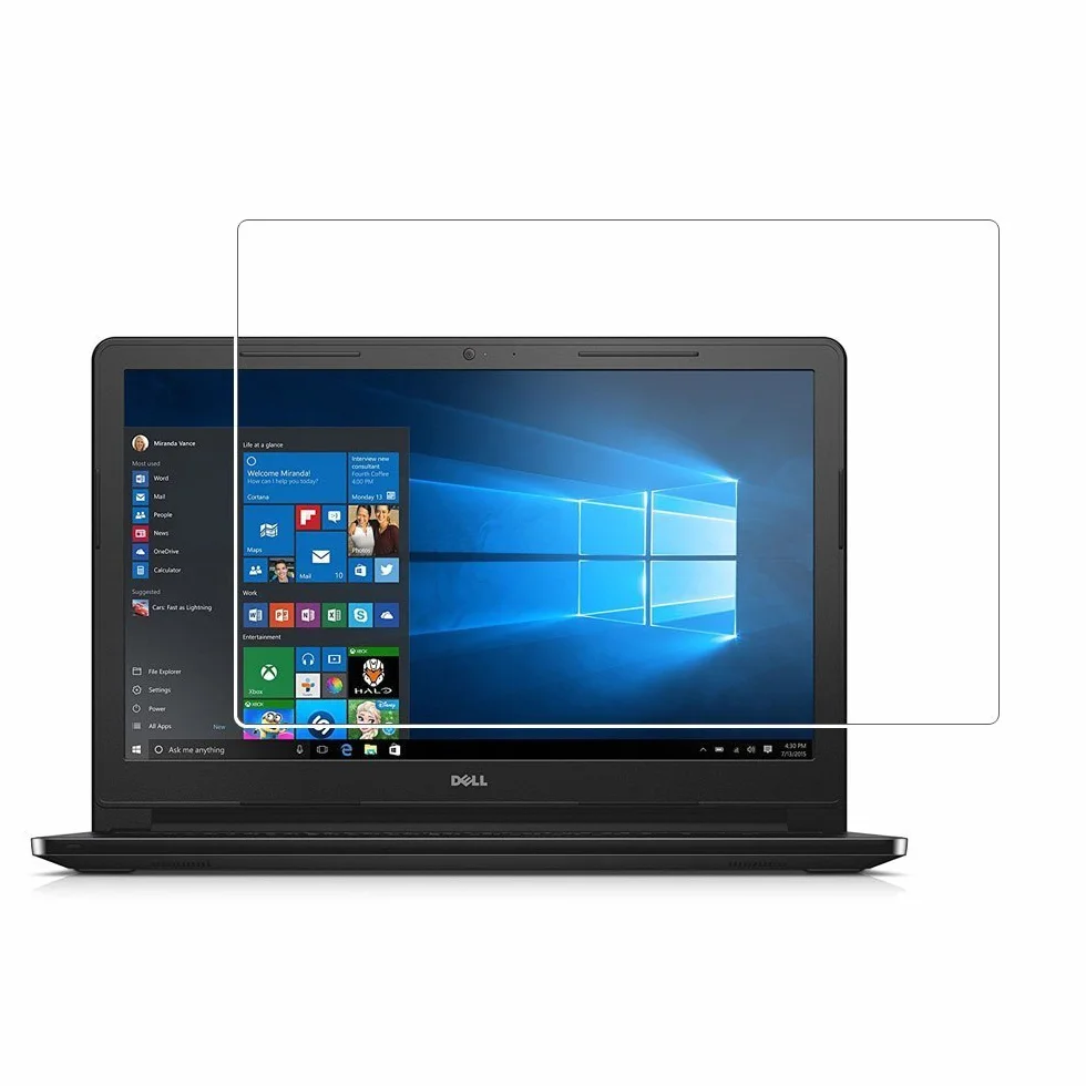 Protection d'écran 15,6" verre trempé 9H pour Asus/HP/DELL/Acer/Sony/Samsung/Lenovo/Toshiba 16:9