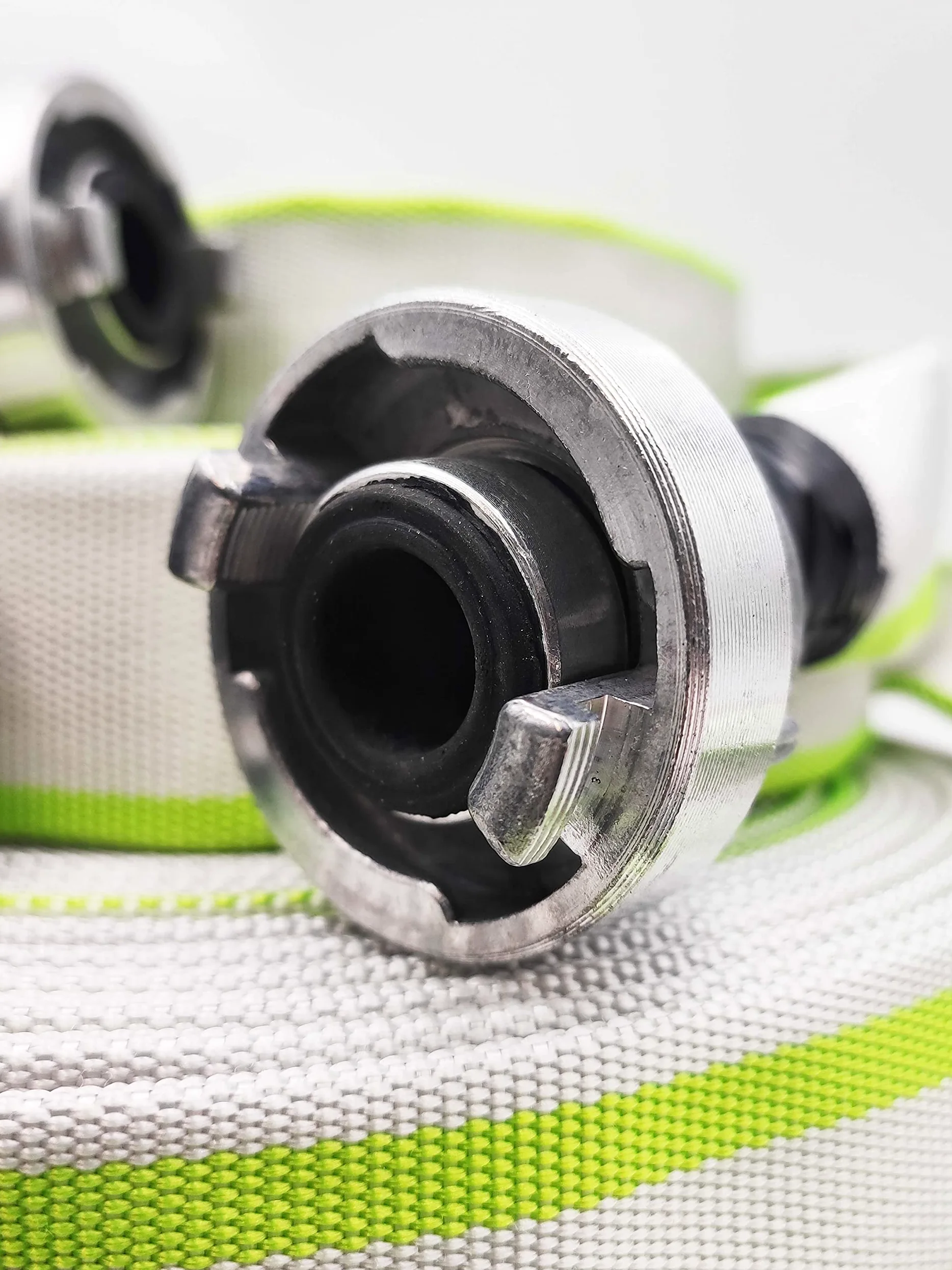 25 mm Ø - 1 pouce | D-25-30 mètres tuyau industriel, de pompiers, de construction, plat-, Tuyau avec raccord Storz