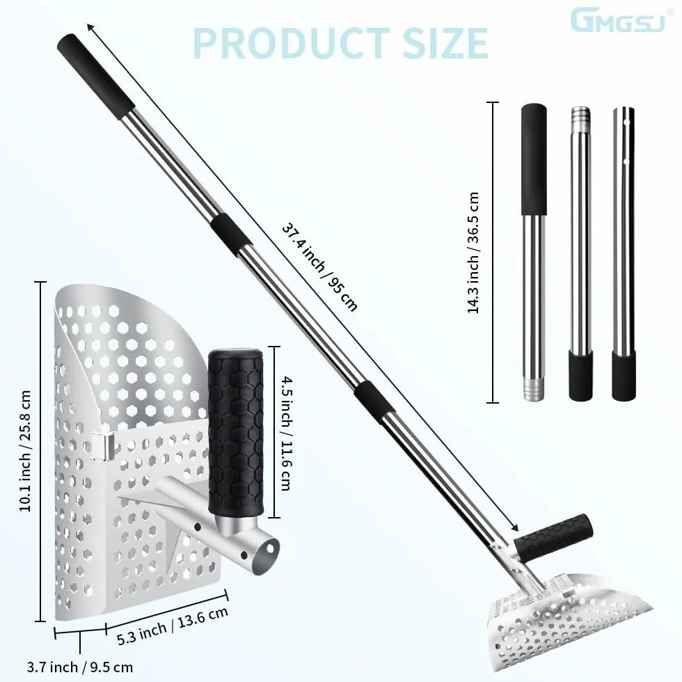 Pelle à sable robuste pour détection de métaux – Accessoires de creusement