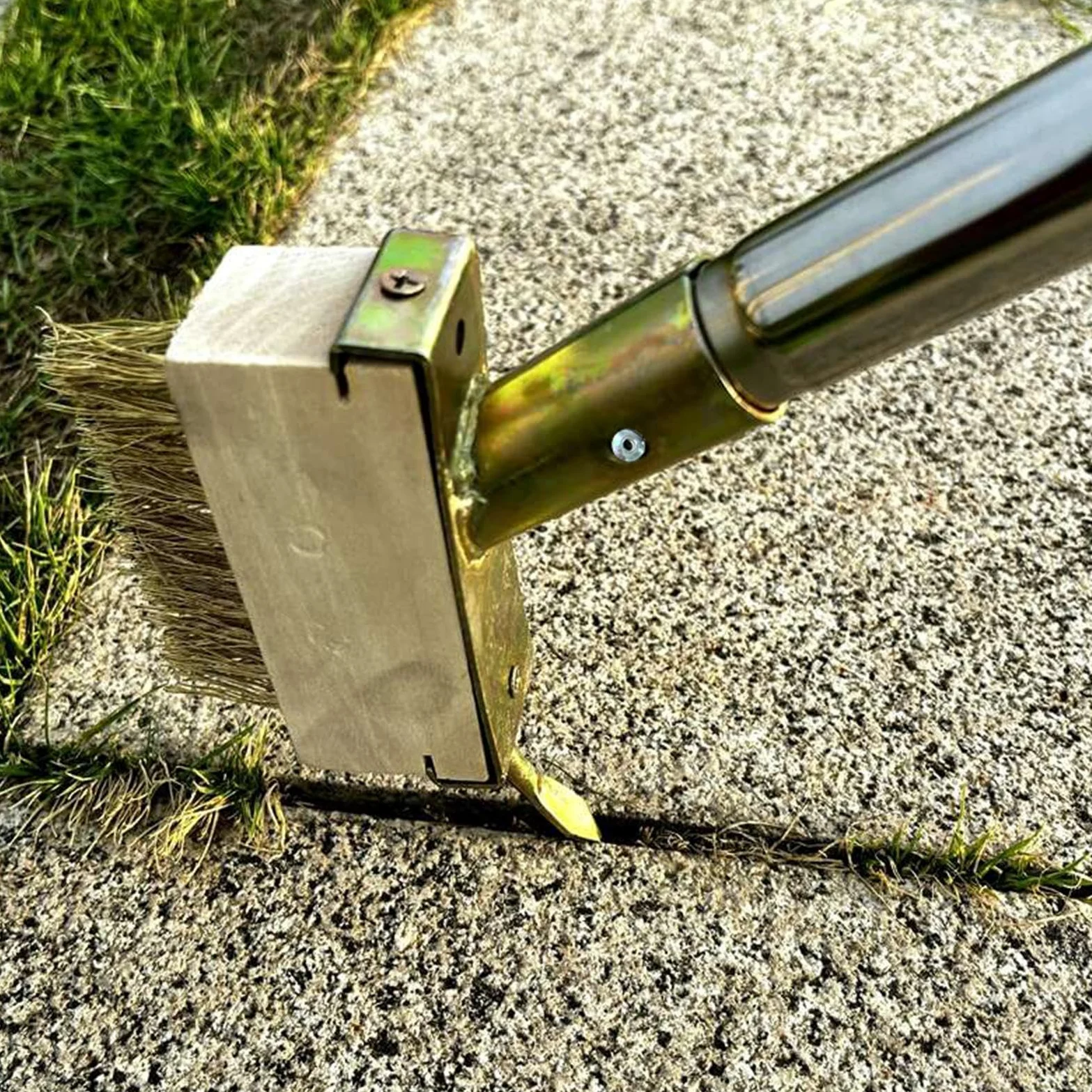 Extracteur d' , outil de nettoyage de joints haute performance, mousse et | Grattoir à herbe, outil de désherbage de jardin pour terrasse, patio, trottoir, allée, nettoyage de pavés en béton, long