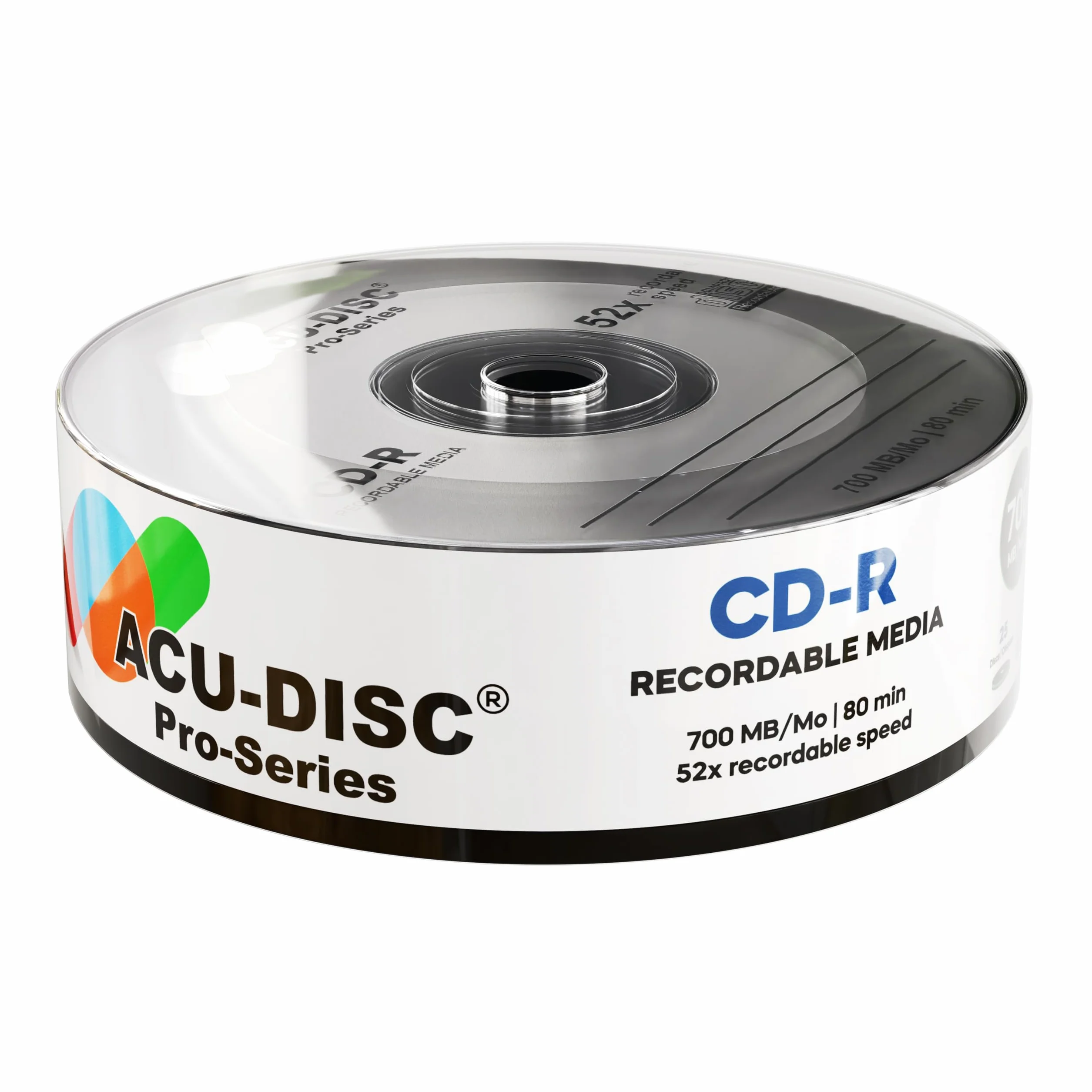 Pro-Series CD-R80 Lot de 25 disques vierges 700 Mo 52x Protection UV