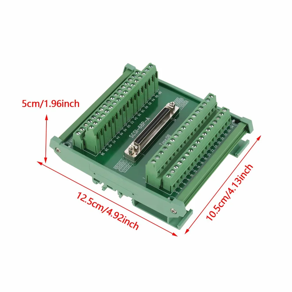 Module d'interface DB68 broches Connecteur femelle pour carte de dérivation