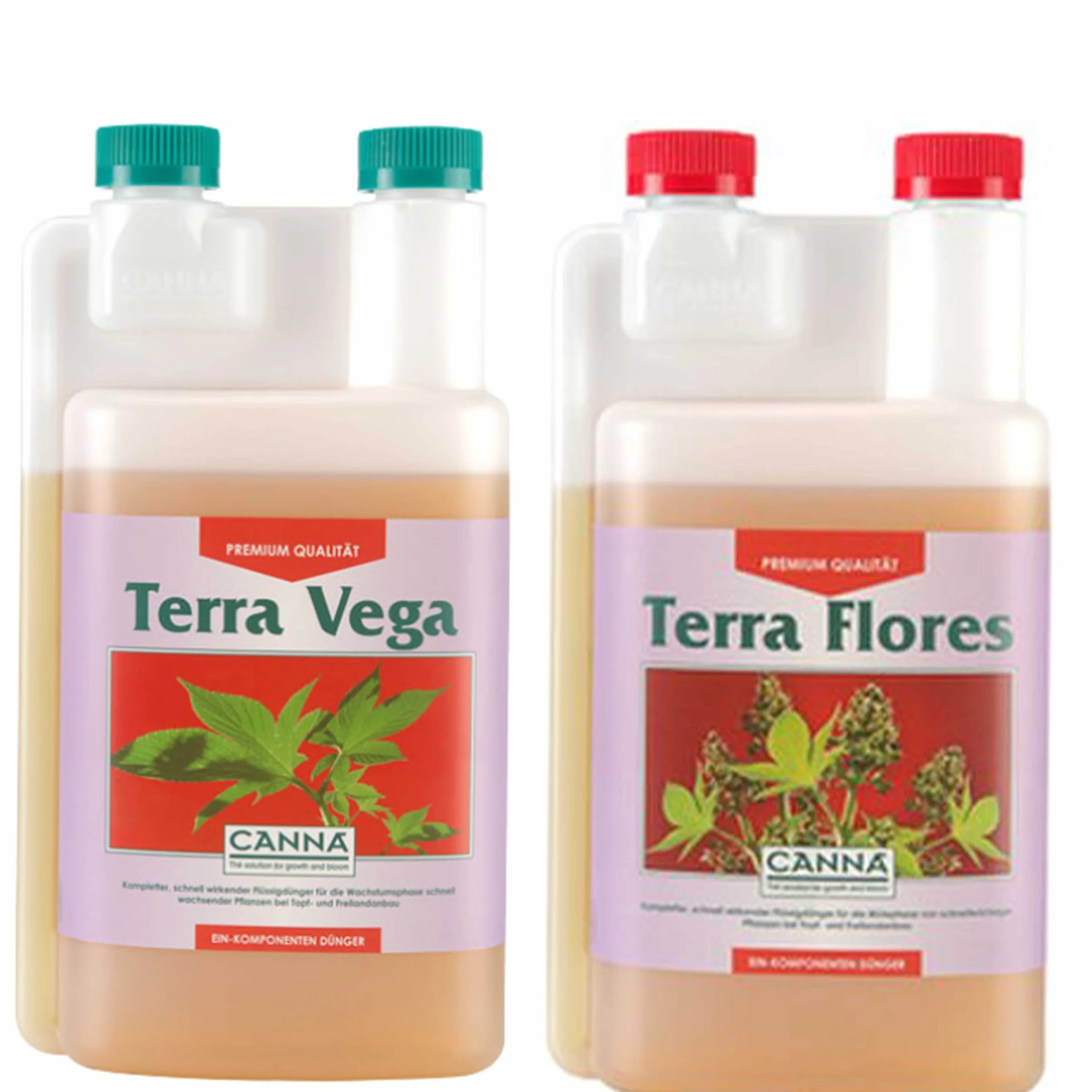 Canna Terra Vega Grow Terra Flores Bloom Engrais 1 l Pipette