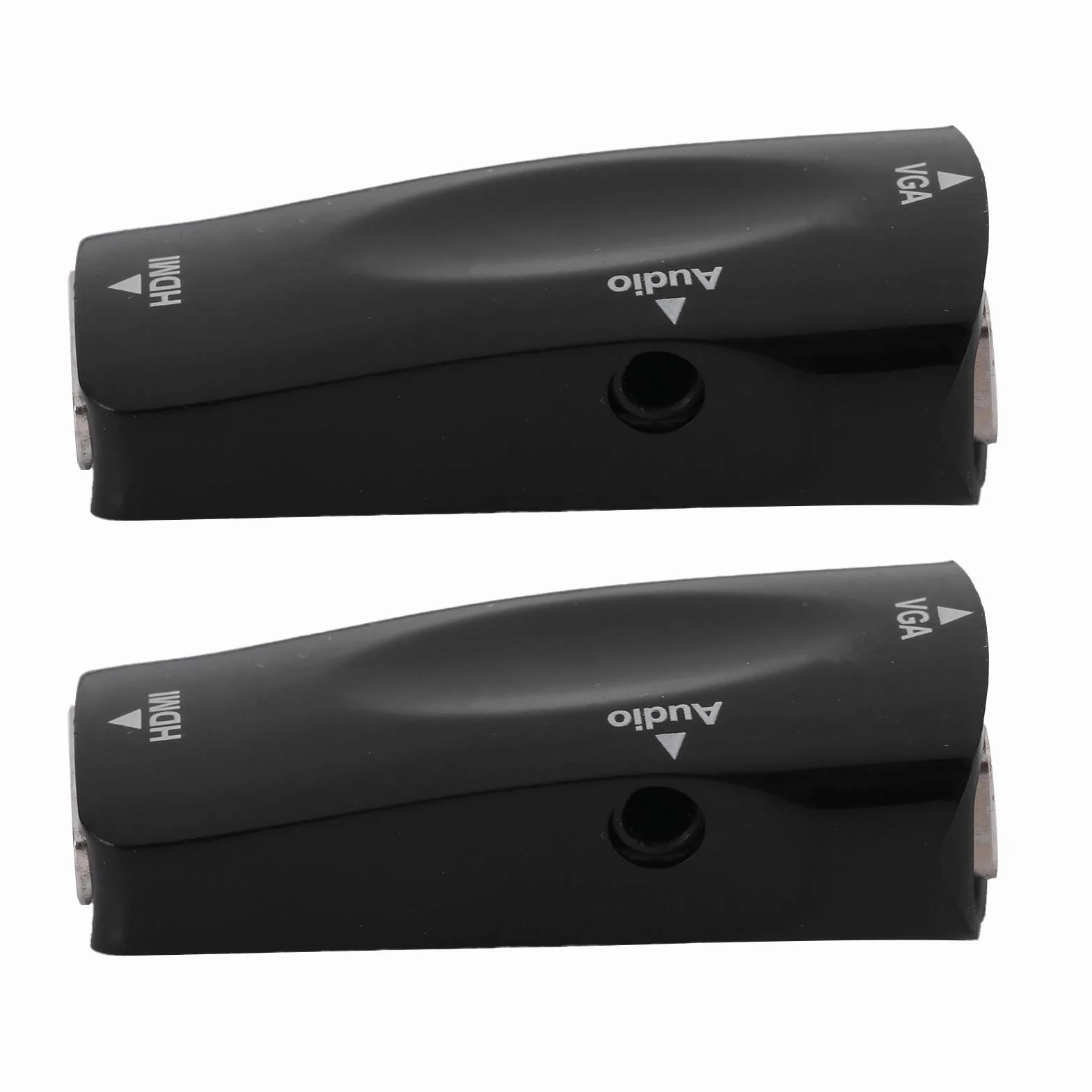 Goshyda Adaptateur HDMI Femelle vers VGA, Convertisseur Vidéo 1080P avec Câble Audio 3,5 mm