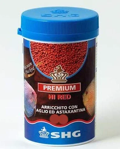 SHG Hi Red 500 gr aliment pour Discus