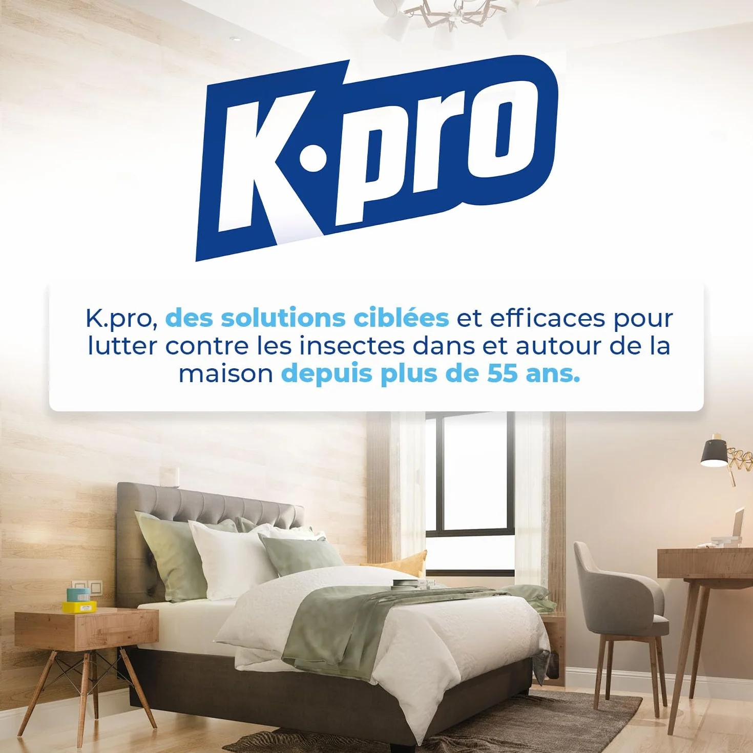 Crochets Antimites Vestimentaires K.PRO 4 Crochets Protection 3 Mois