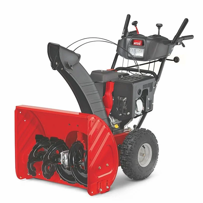 MTD Optima ME 66 Fraise à Neige Rouge 66 cm Palan & E-Start 230 V