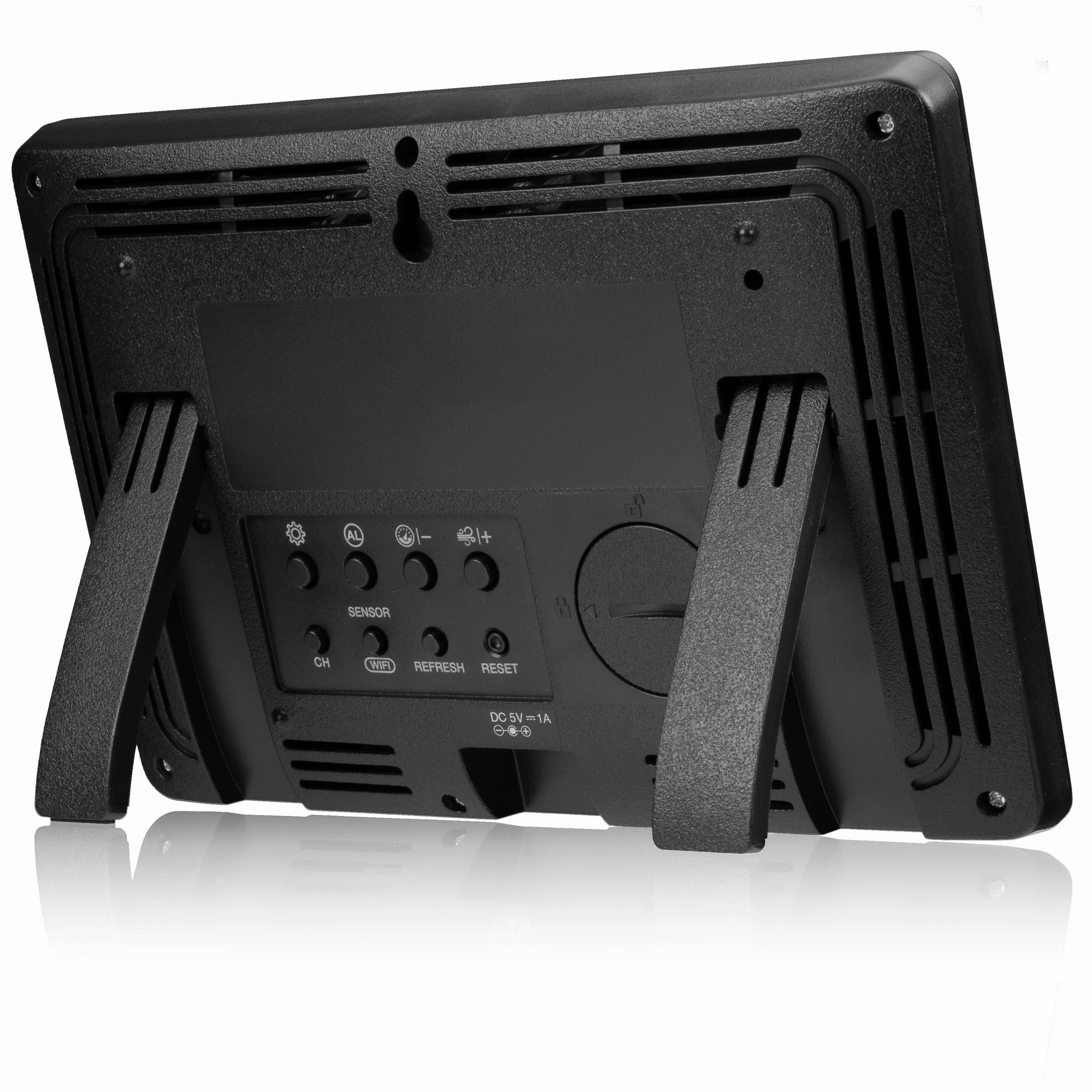 Station météo 7-en-1 TB WiFi : Données étendues, Prévision graphique, Multi-capteurs, Surveillance climat intérieur, Fonction d'alerte | Bresser TB Station météo sans fil professionnelle Wifi 7 en 1