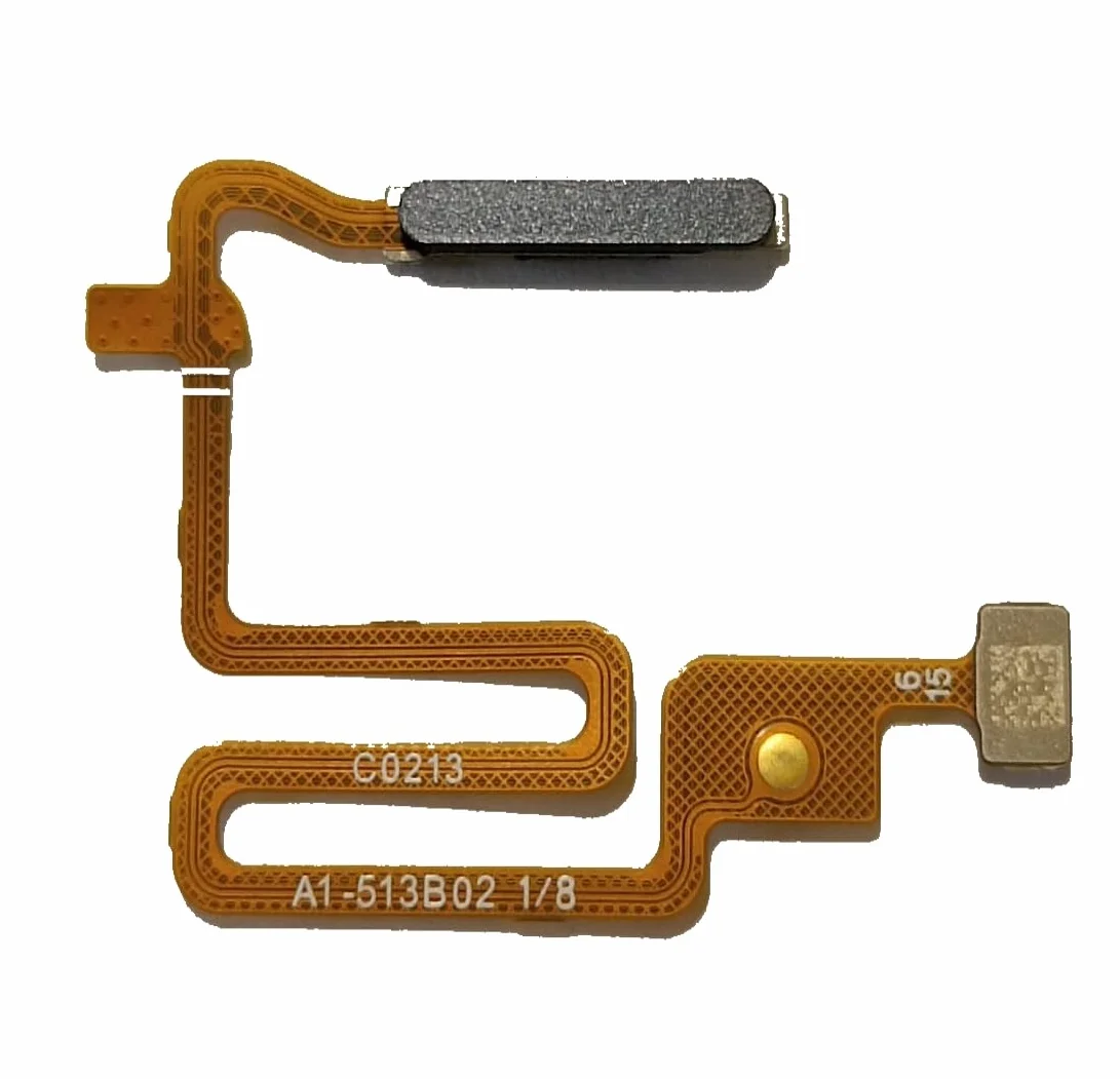 Flat Flex Cable Connecteur pour OPPO A16S CPH2271 A16 CPH2269 Key Home to MAINBOARD FINGERPRINT lecteur d'empreinte (noir)