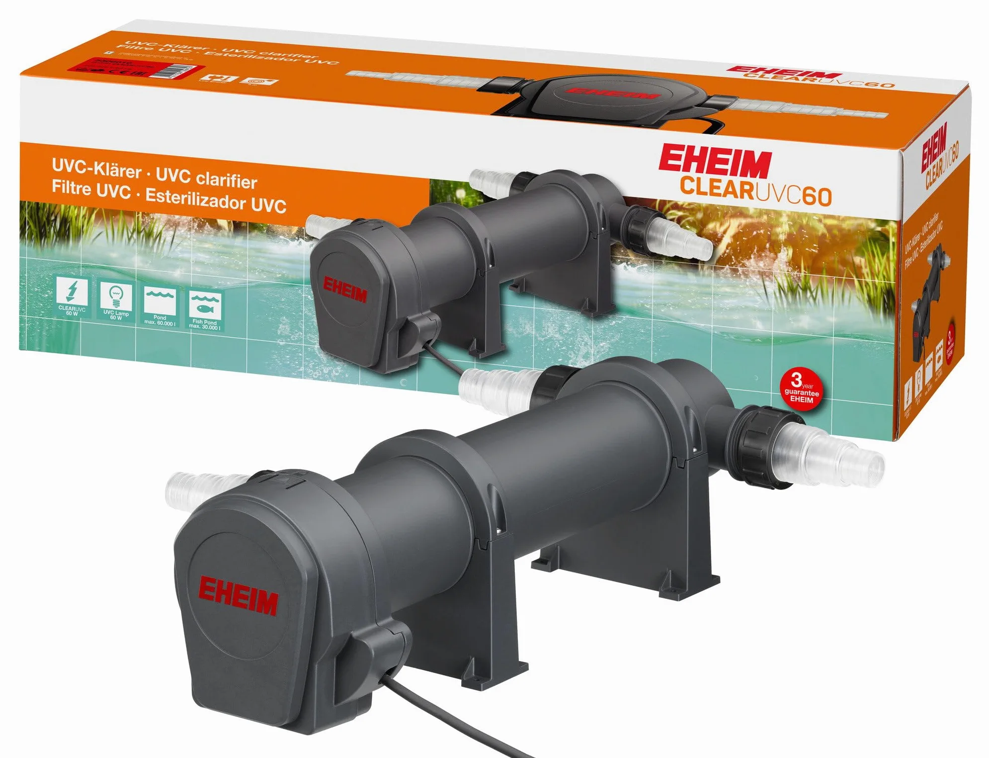 Eheim Clear UVC 60 - Stérilisateur de Bassin