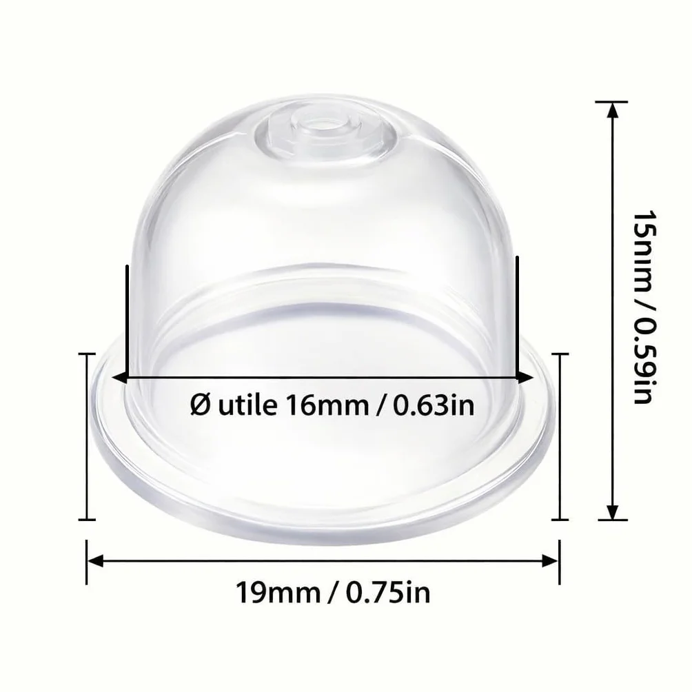 Pompe à Essence Universelle 16mm Haute-Efficacité pour Tondeuse, Débroussailleuse, Taille-Haies