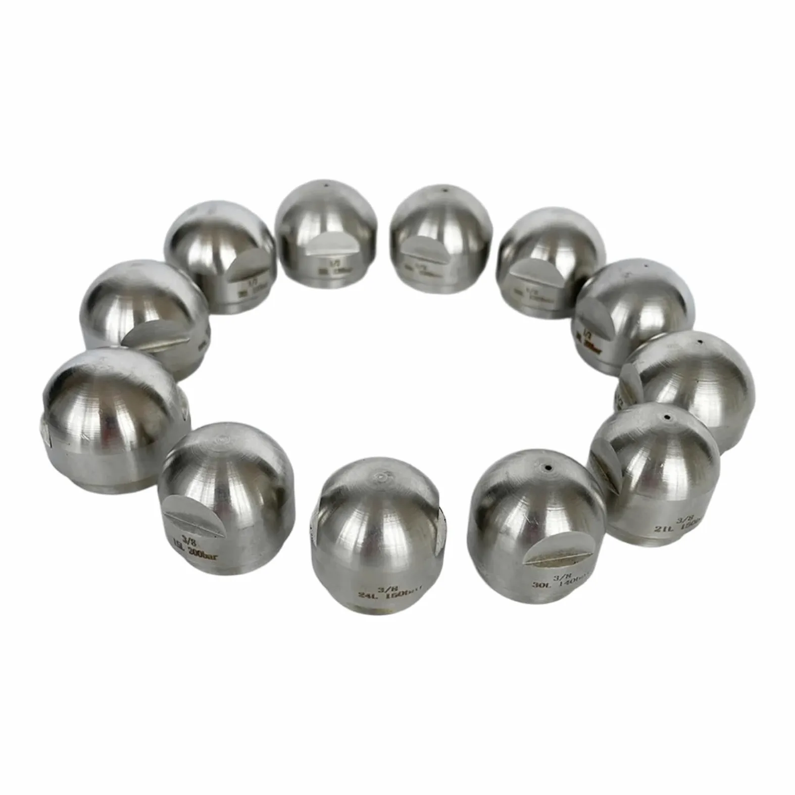 Buse haute pression 3/8 2 filetage femelle