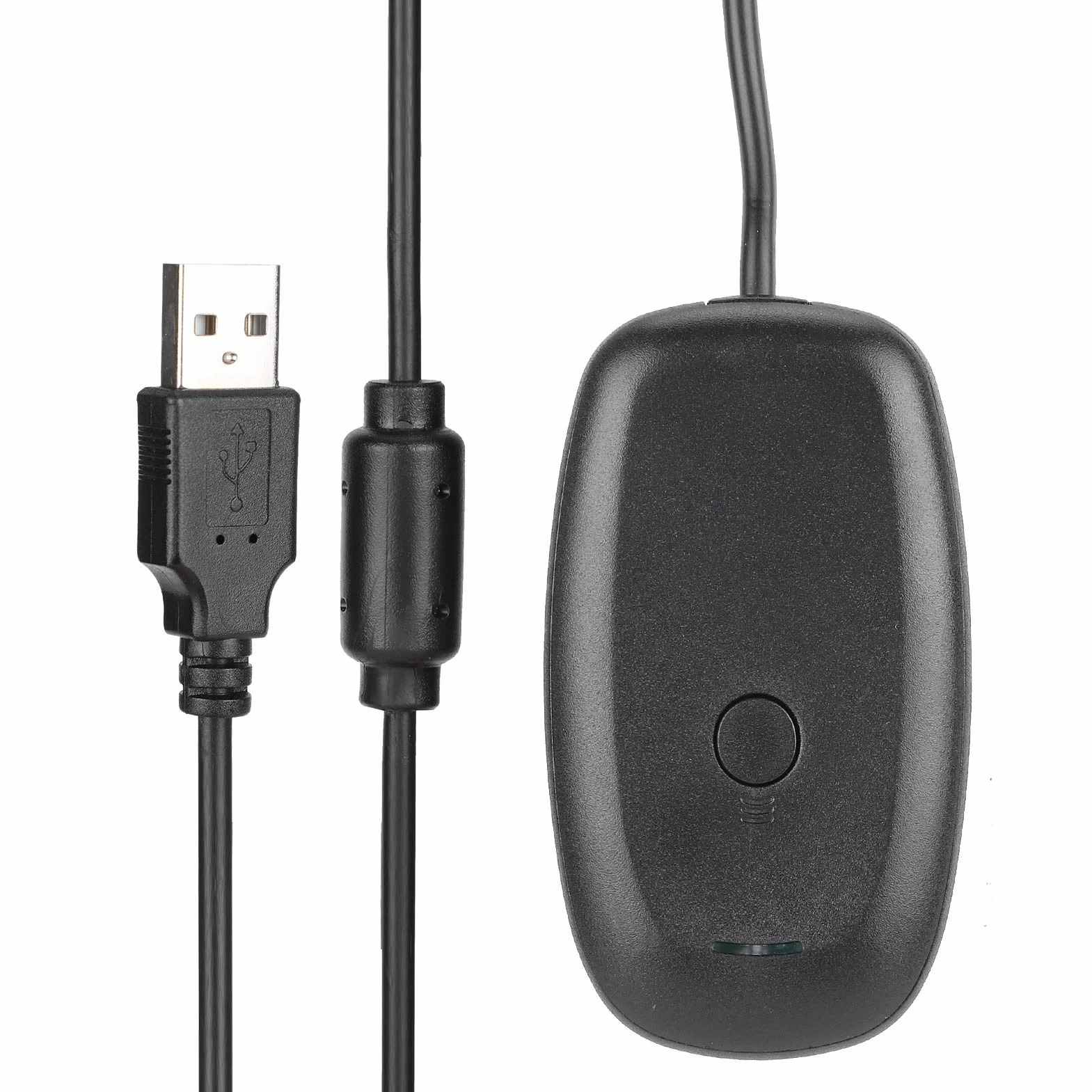 Récepteur PC sans Fil 360, Adaptateur USB avec Fonction CD, Prend en Charge 4 Contrôleurs et Casques