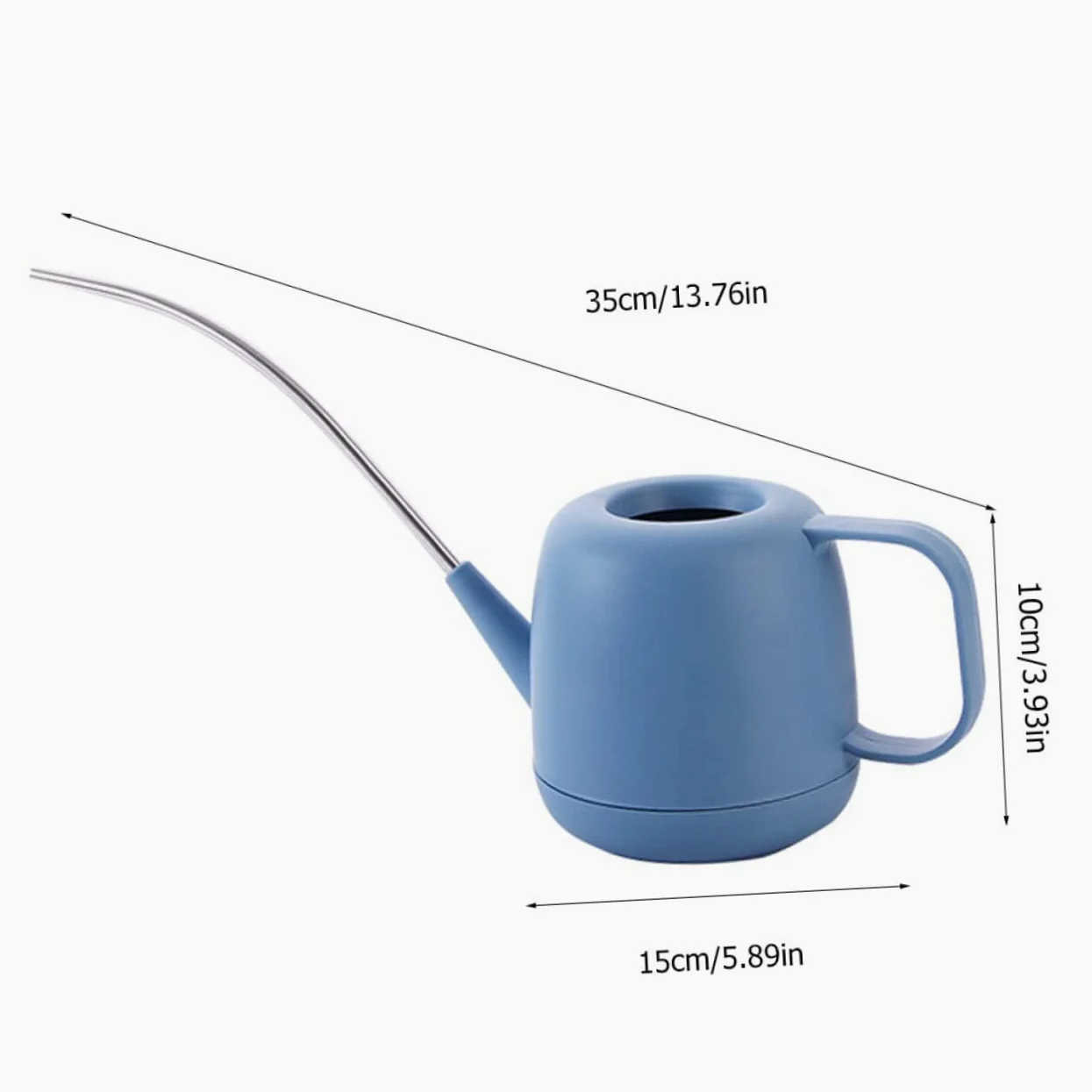 2 Pièces Arrosoir Long Bec Plastique pour Jardinage Outil de Pulvérisation pour Fleurs et Plantes Couleur Aléatoire pour Maison et Bureau Couleur