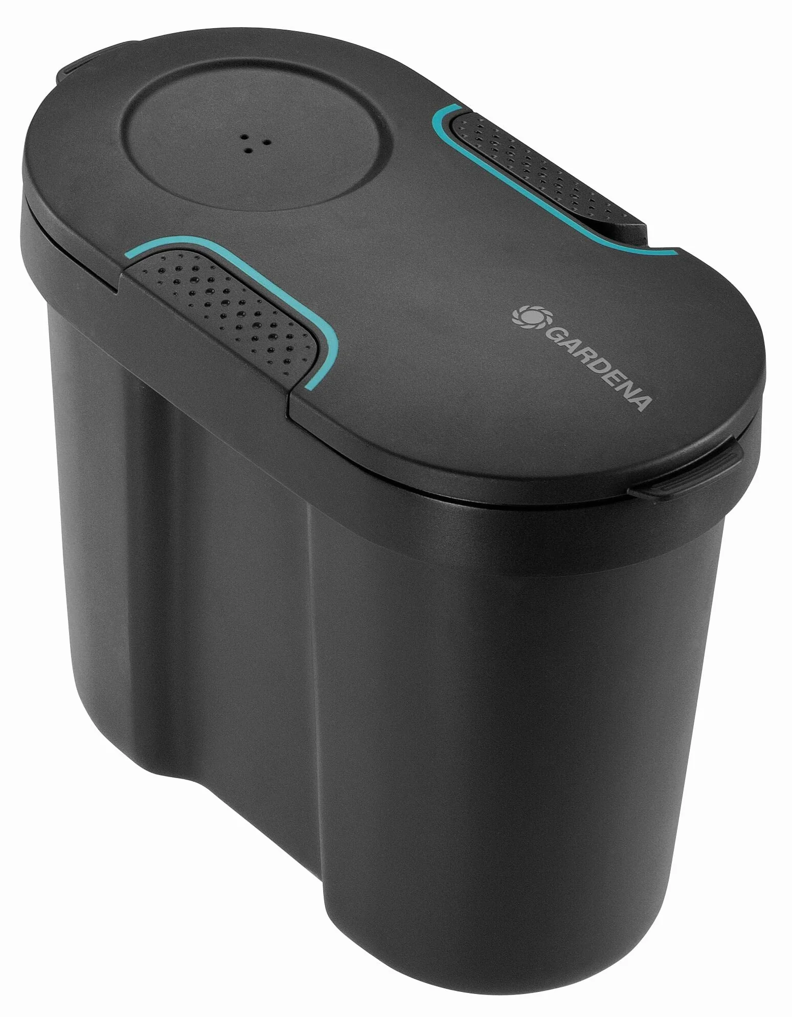 Gardena Aquabloom Solution d'arrosage Automatique Solaire avec réserve d'eau 20 Plantes Goutte à Goutte 14 programmes 13301-20