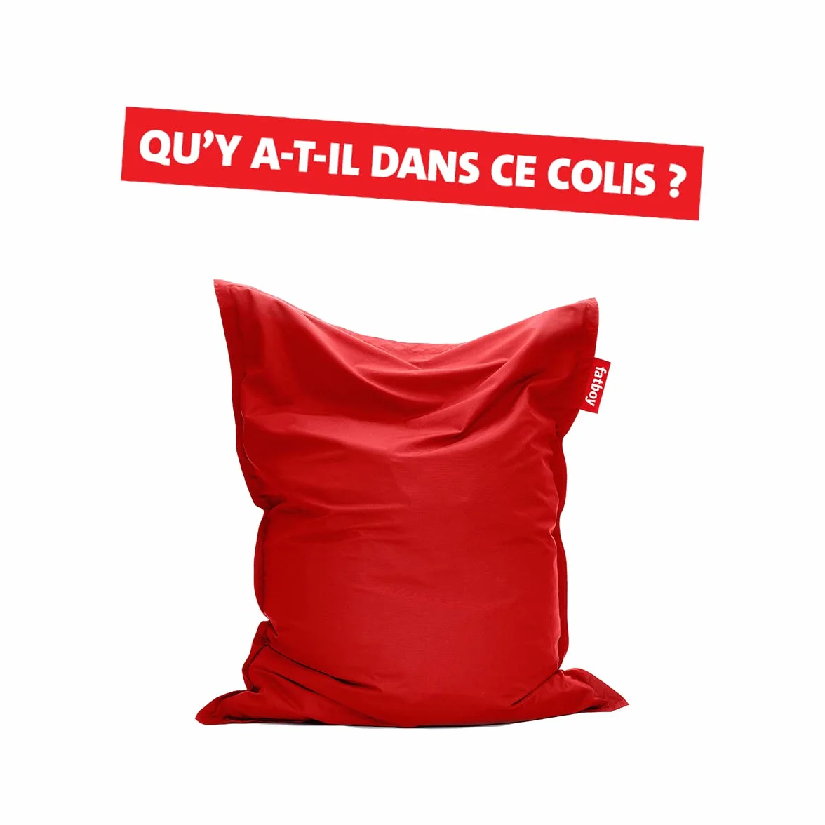 Fatboy The Original Outdoor Pouf Rouge